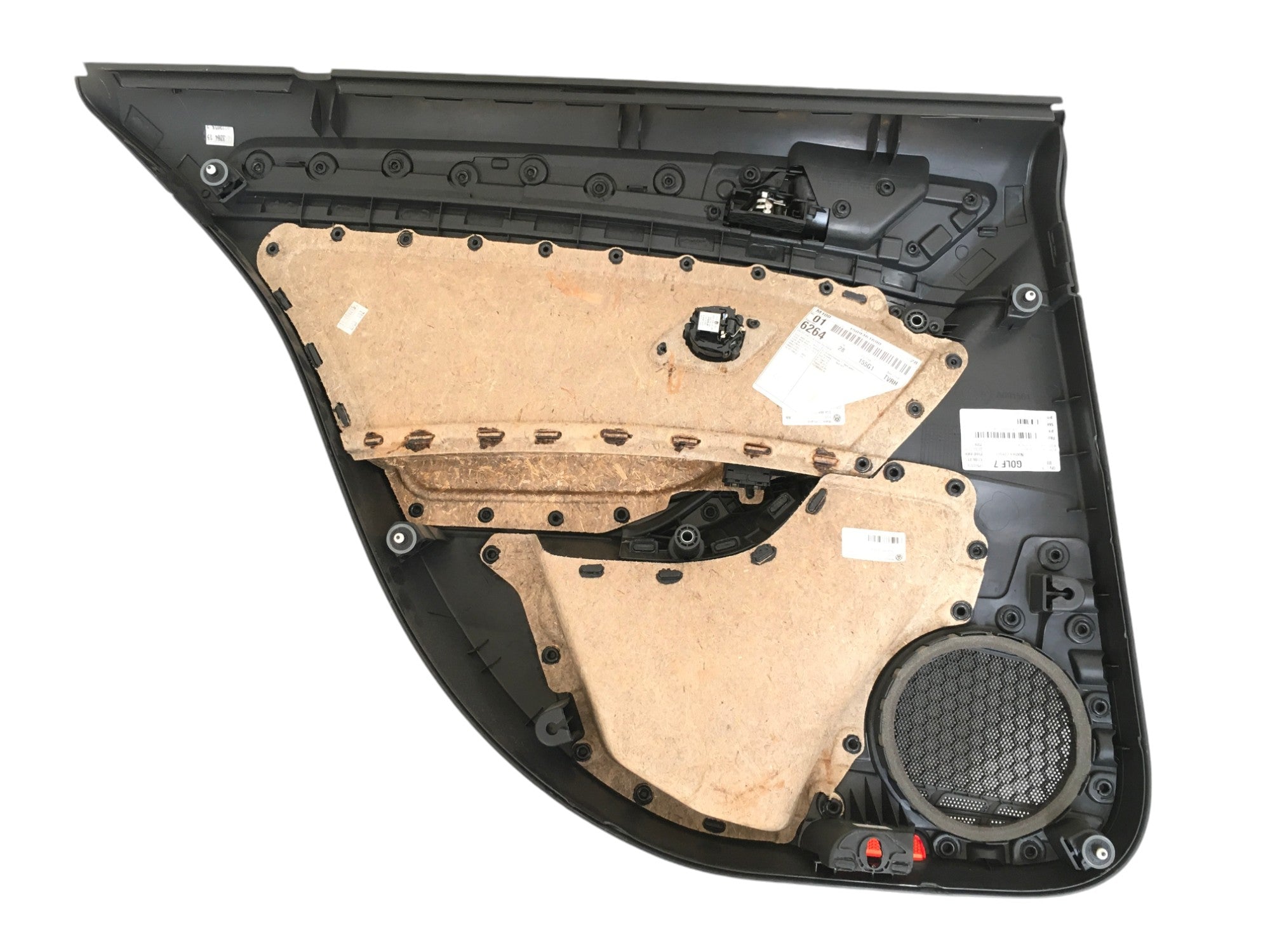 Panel puerta tra dcha VW Golf VII