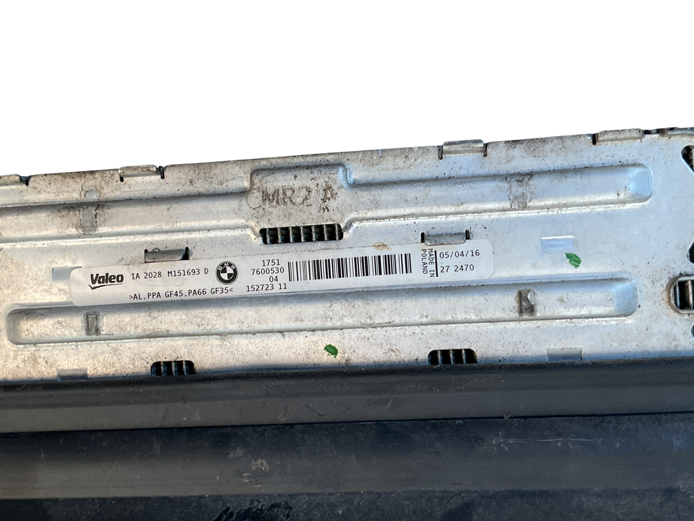 Intercooler BMW 17517600530