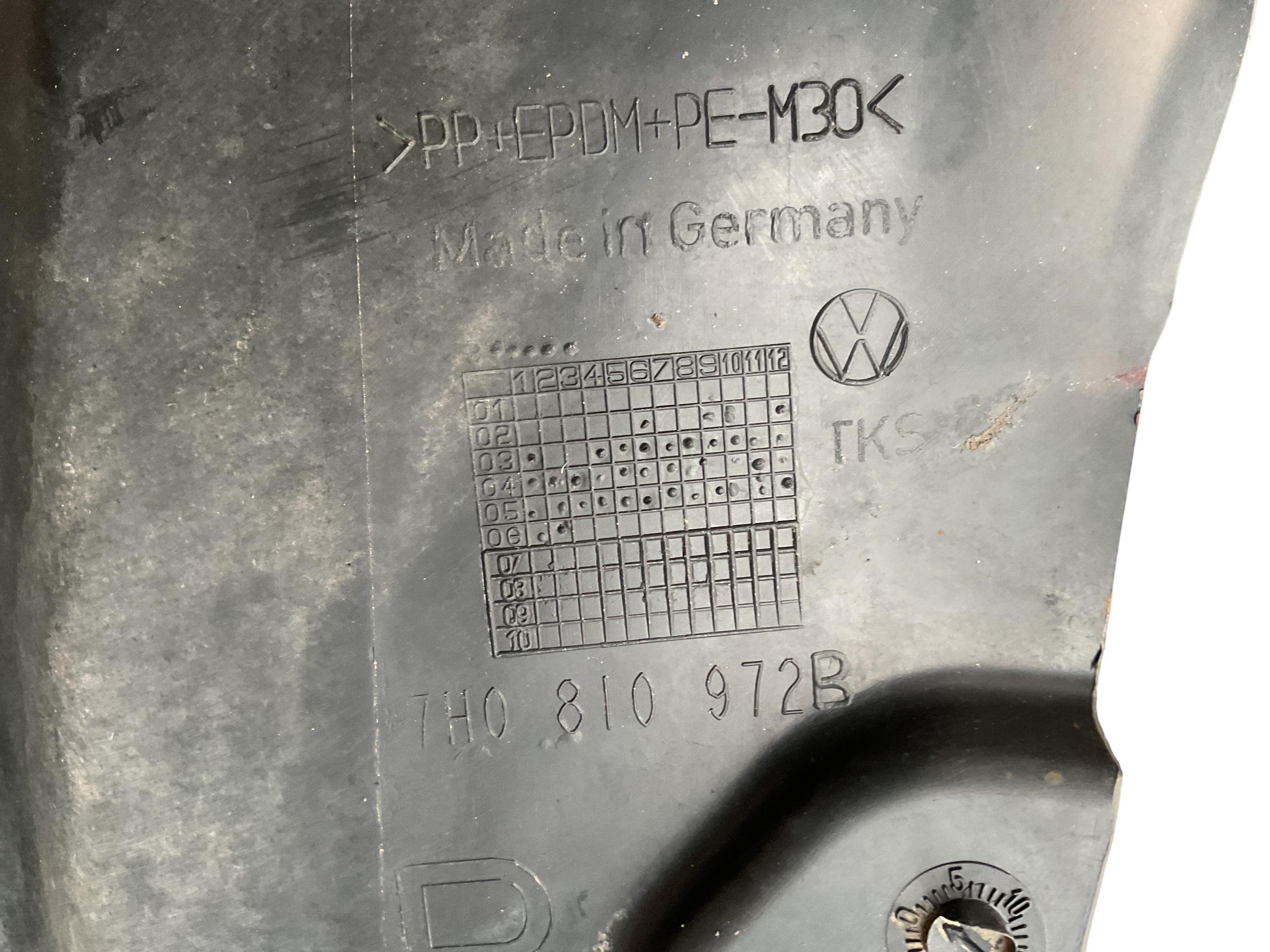 Paso rueda tra dcho VW T5 03-15