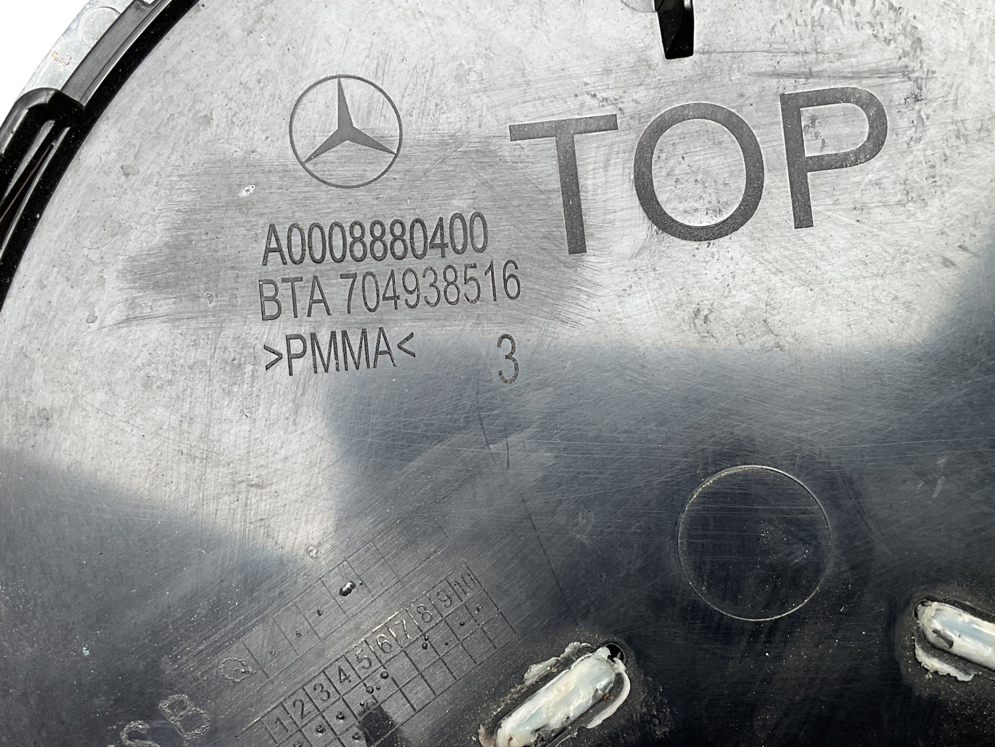 Emblema marca Mercedes A0008880400 - A0008880400