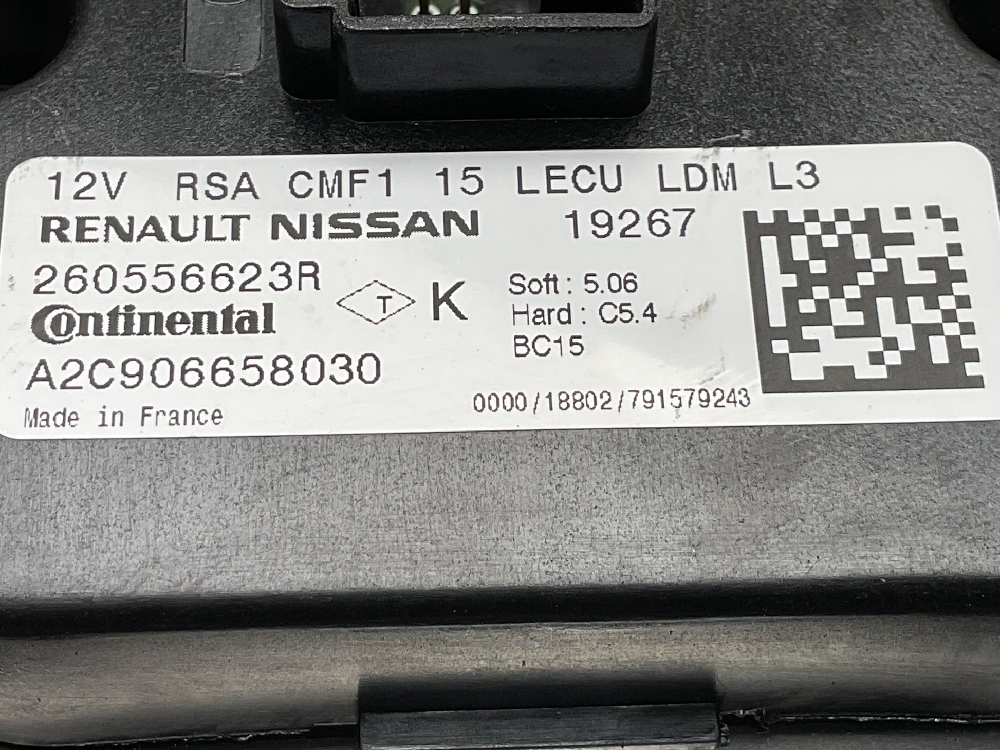 Centralita Faros Renault 260556623R - 260556623R