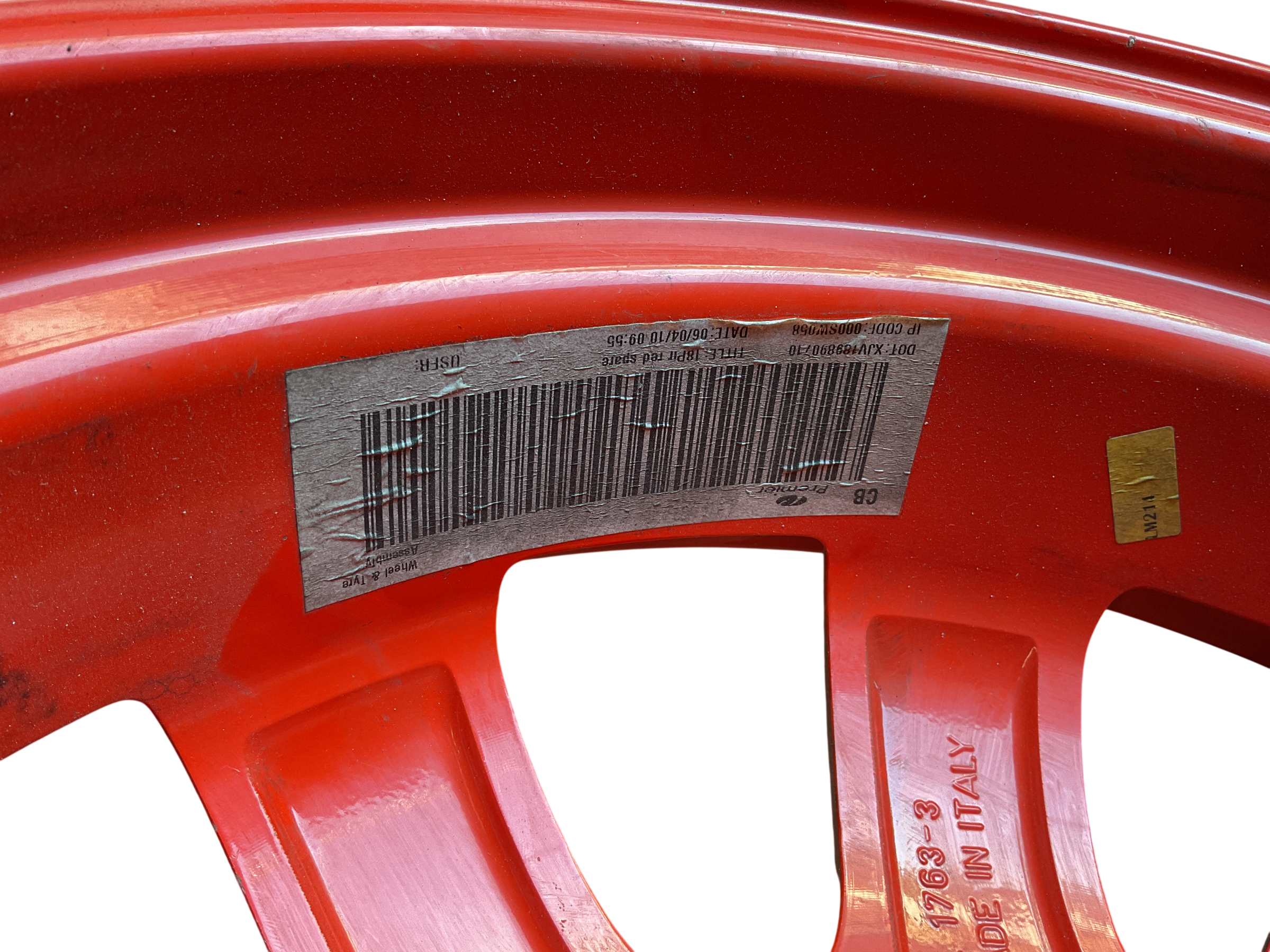 Neumatico repuesto Jaguar XF I X250 08-15