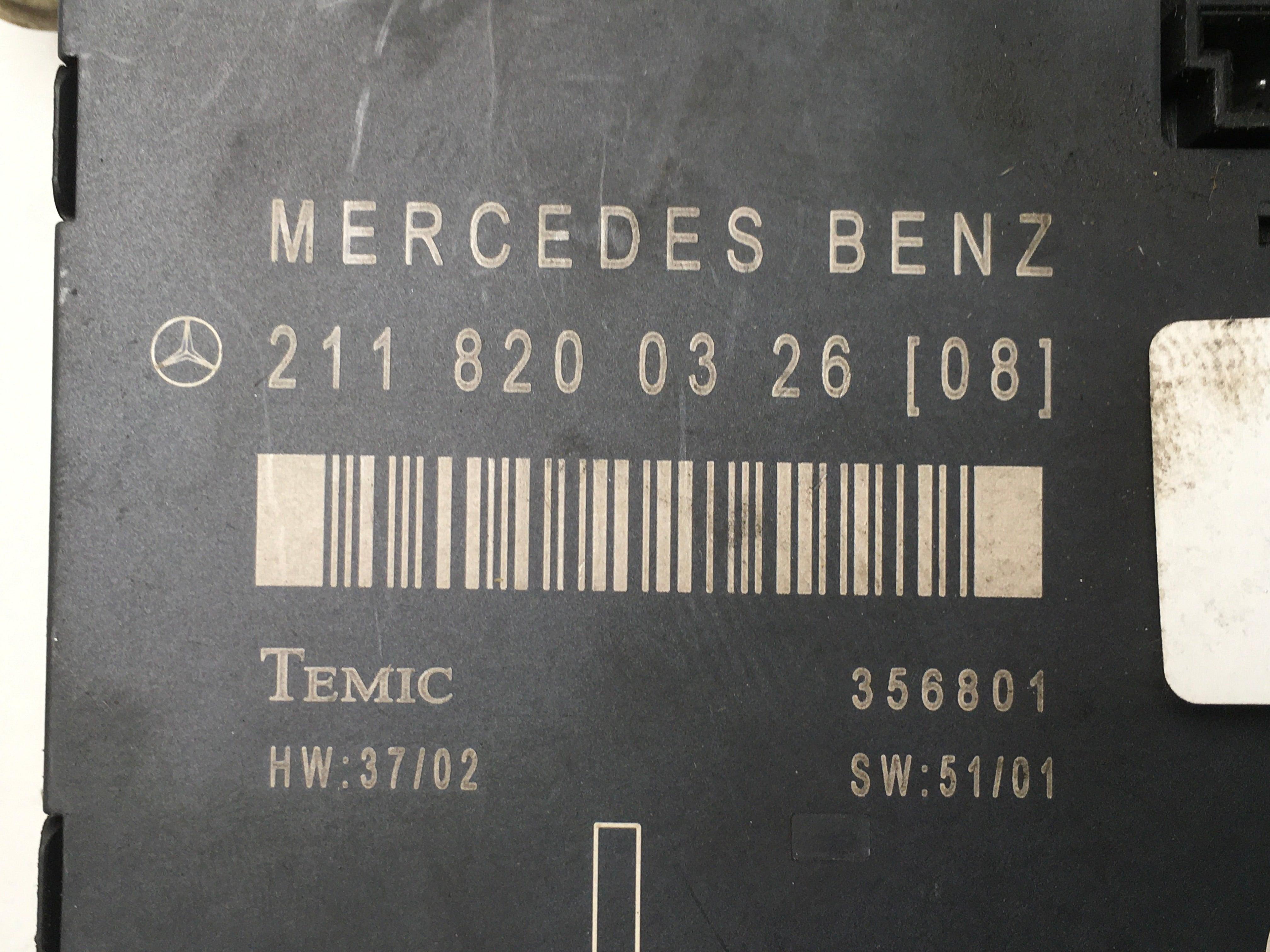 Centralita confort Mercedes E 2118200326 - AutoRR 2118200326