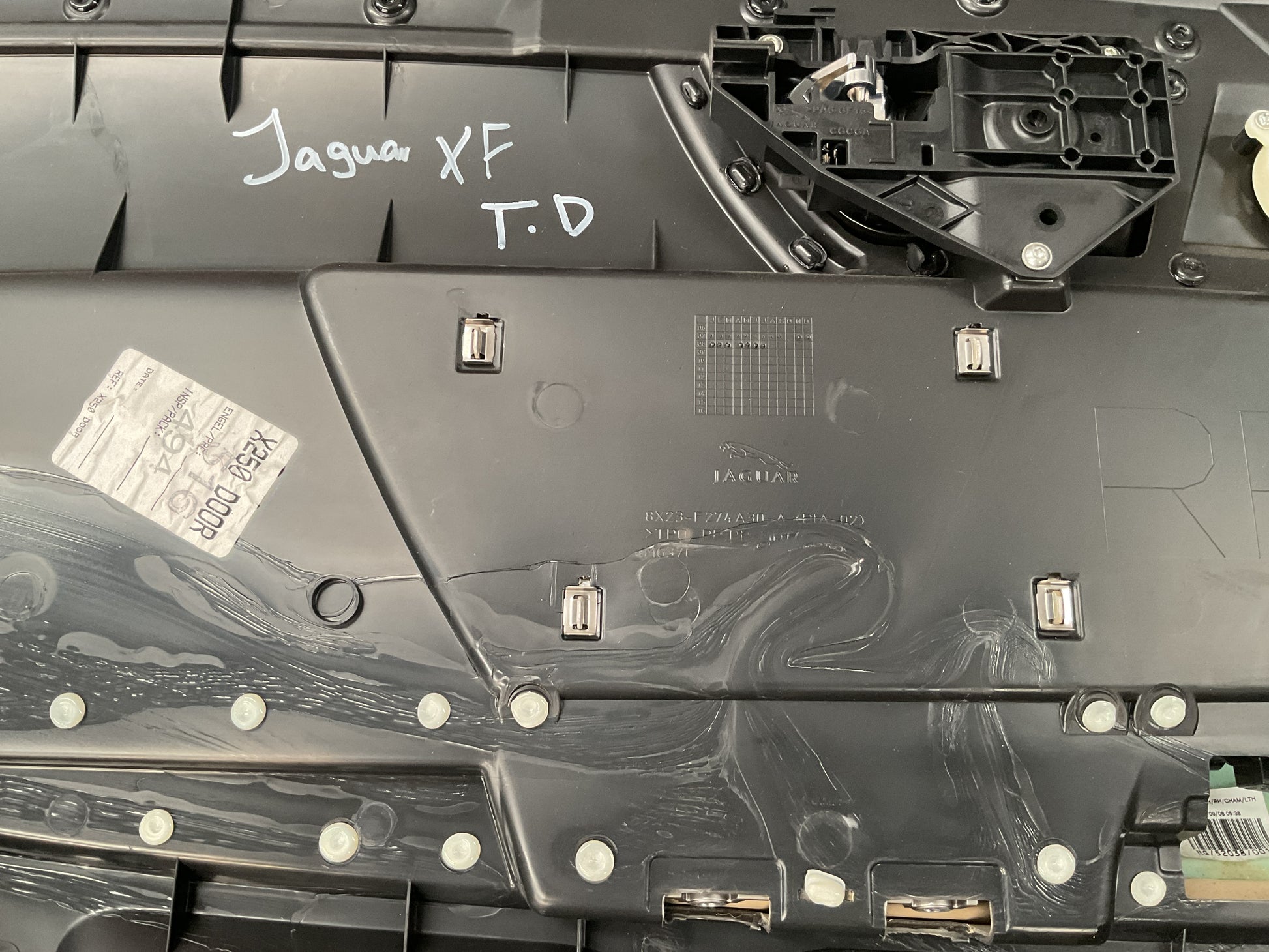 Panel puerta tra dcha Jaguar XF 08-15