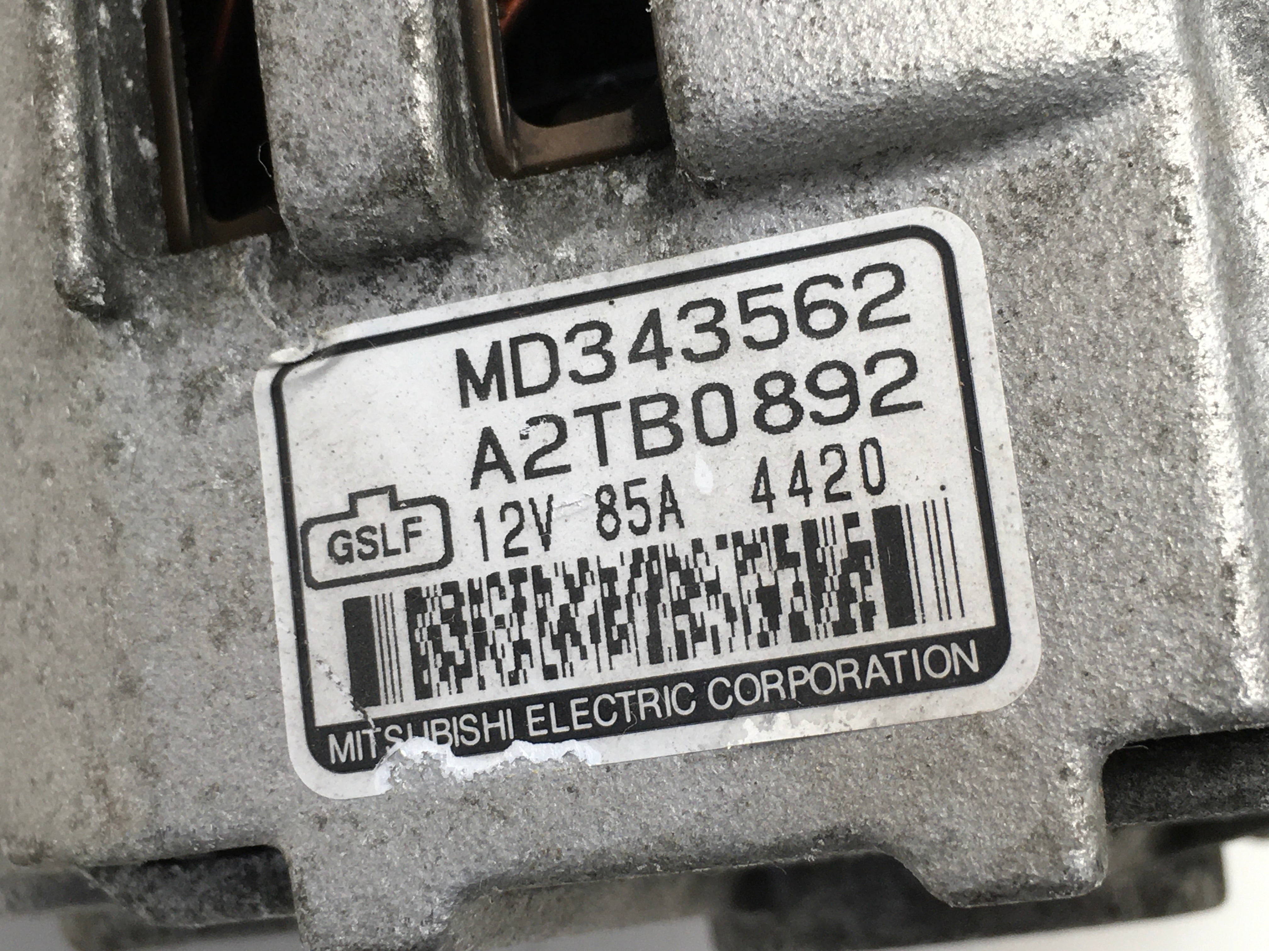 Alternador Mitsubishi MD343562