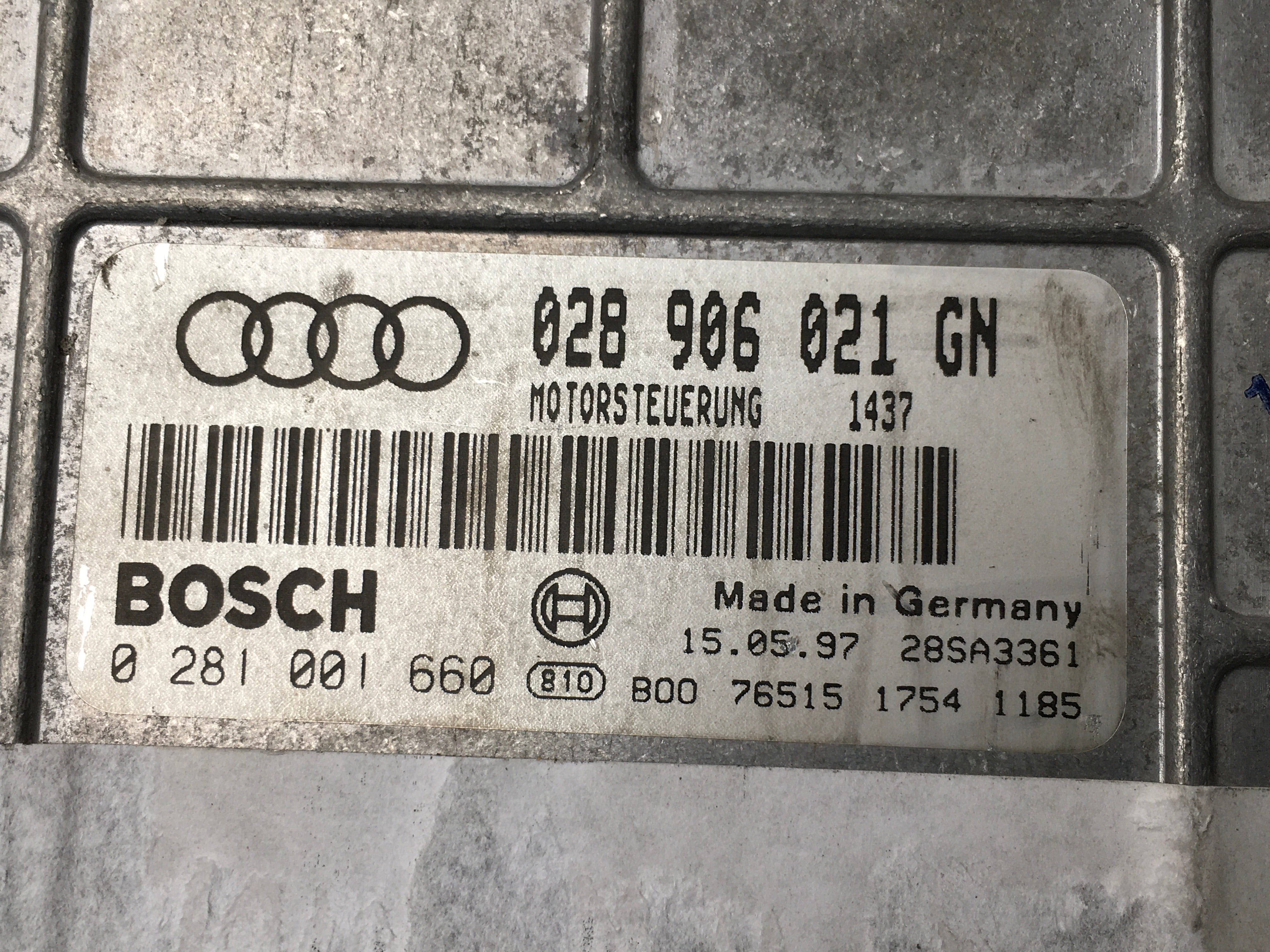 Centralita Motor Audi A4 B5