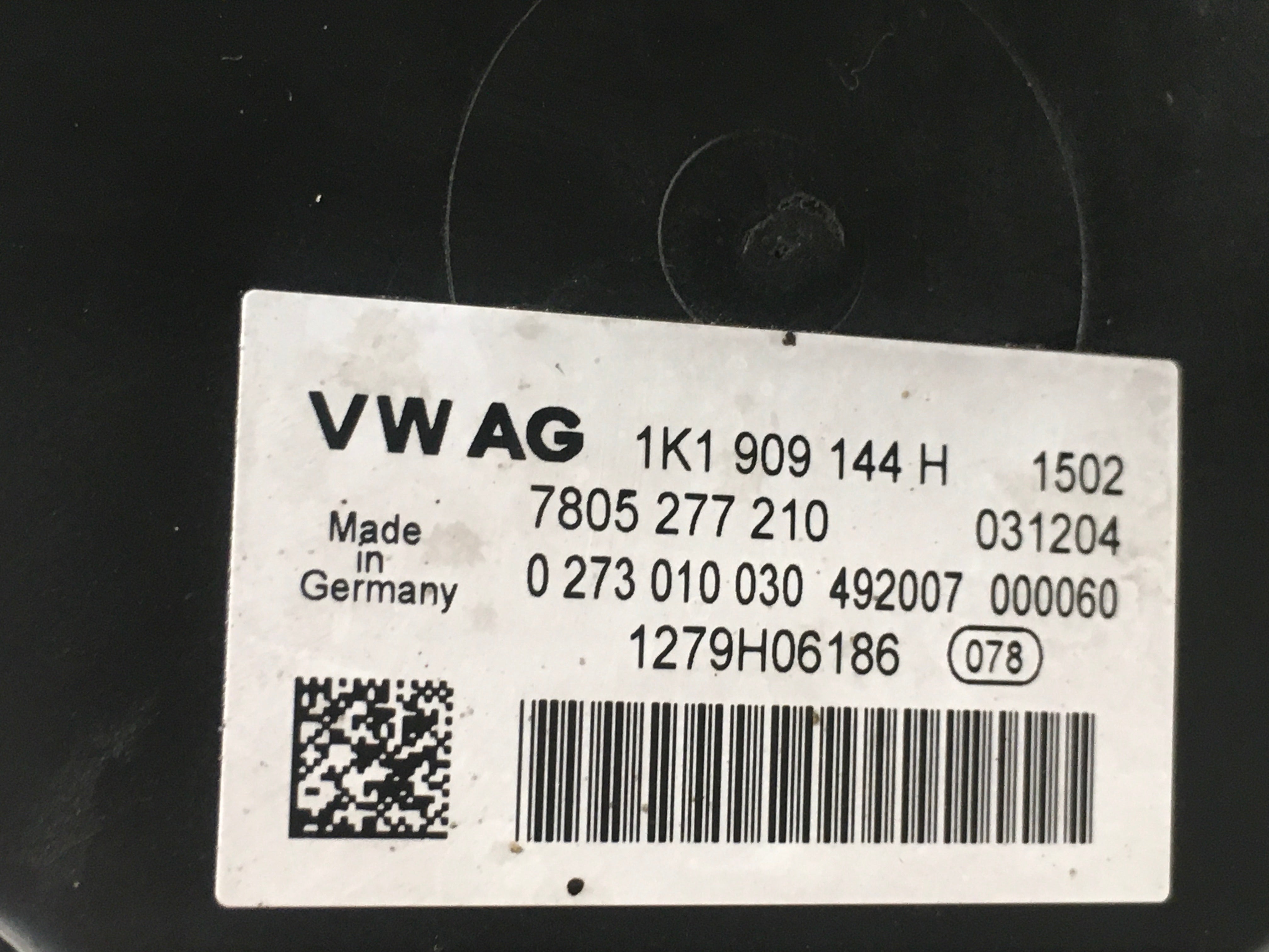 Motor Cremallera direccion VW 1K1909144H