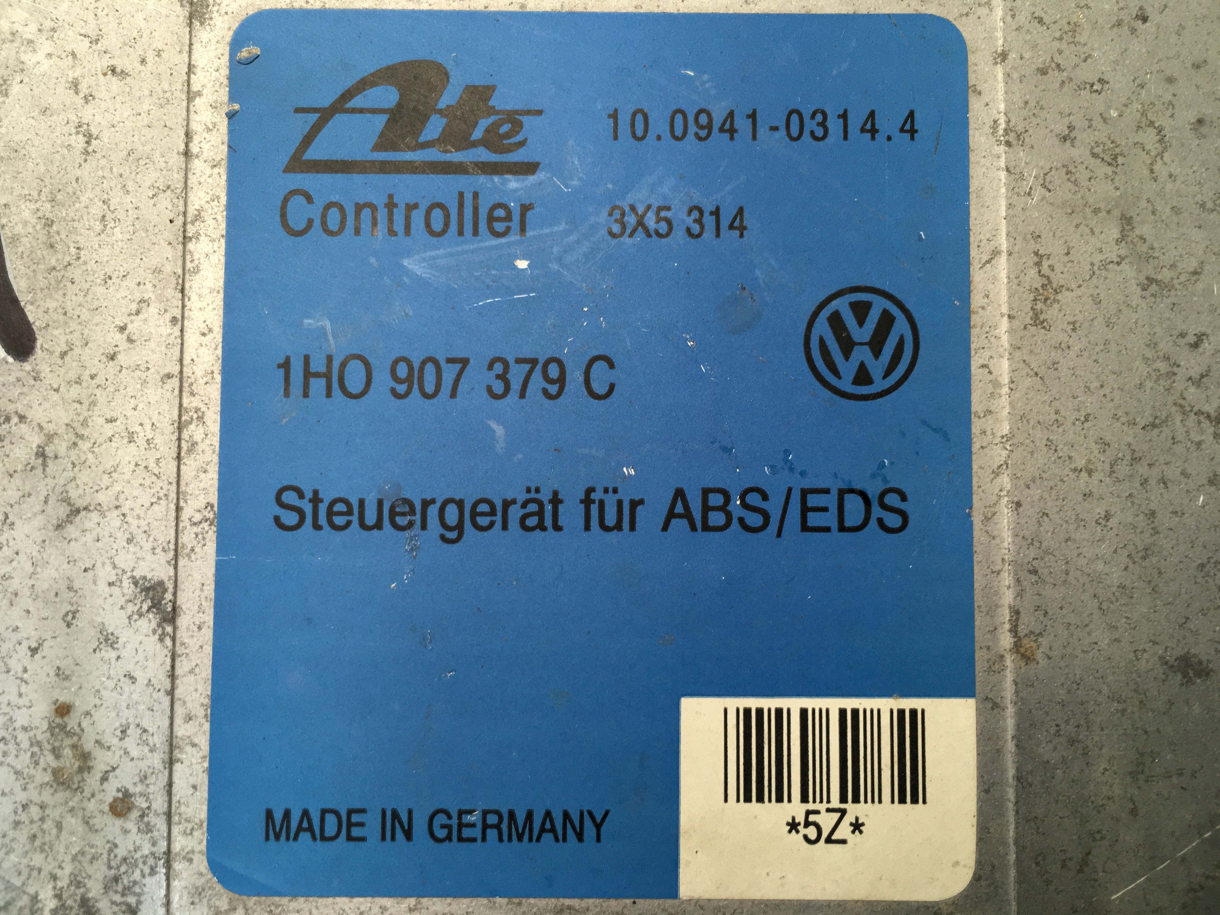Centralita Motor VW Golf III