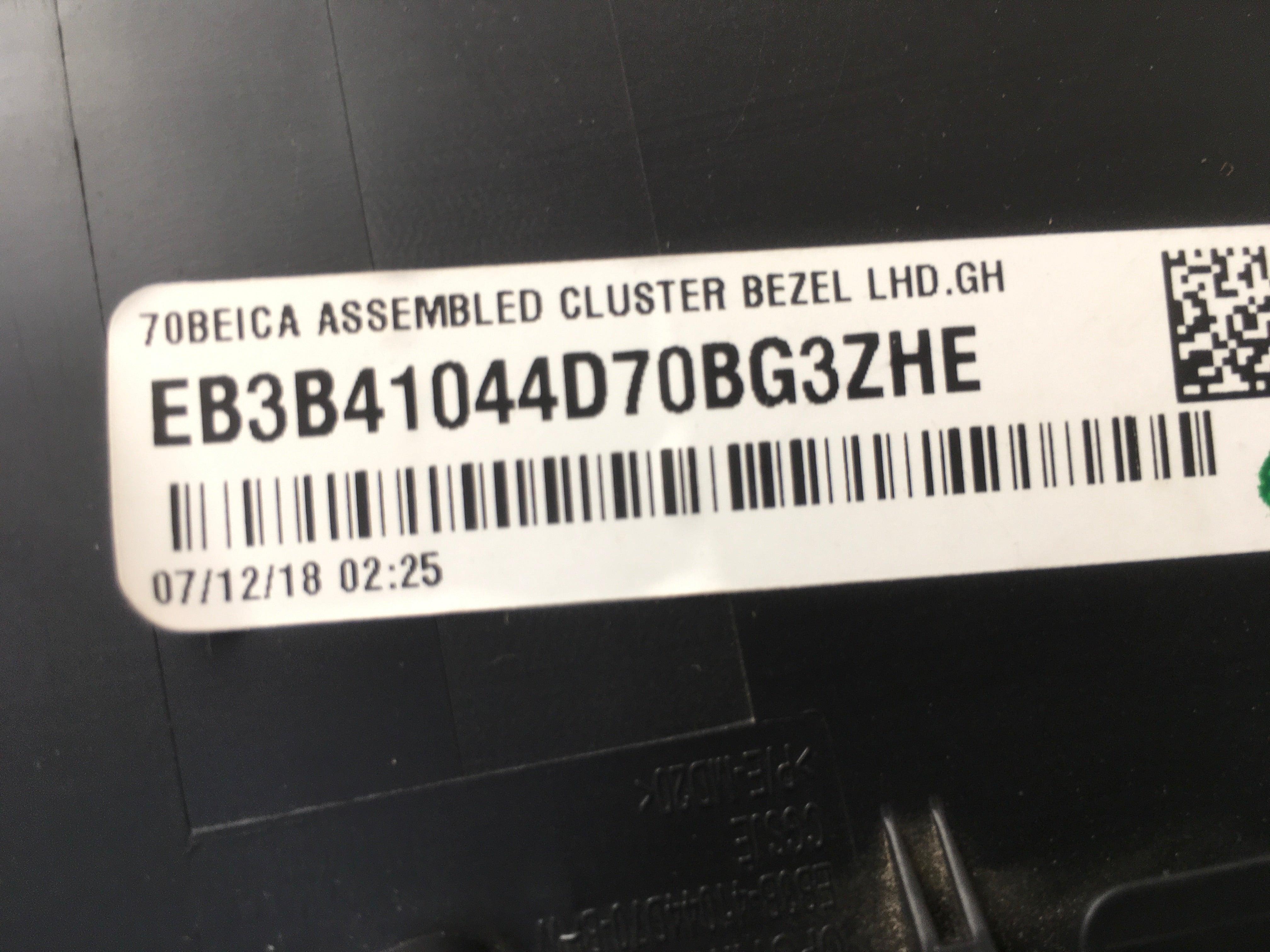 Embellecedor cuadro instrumentos Ford Ranger TKE - AutoRR EB3B41044D