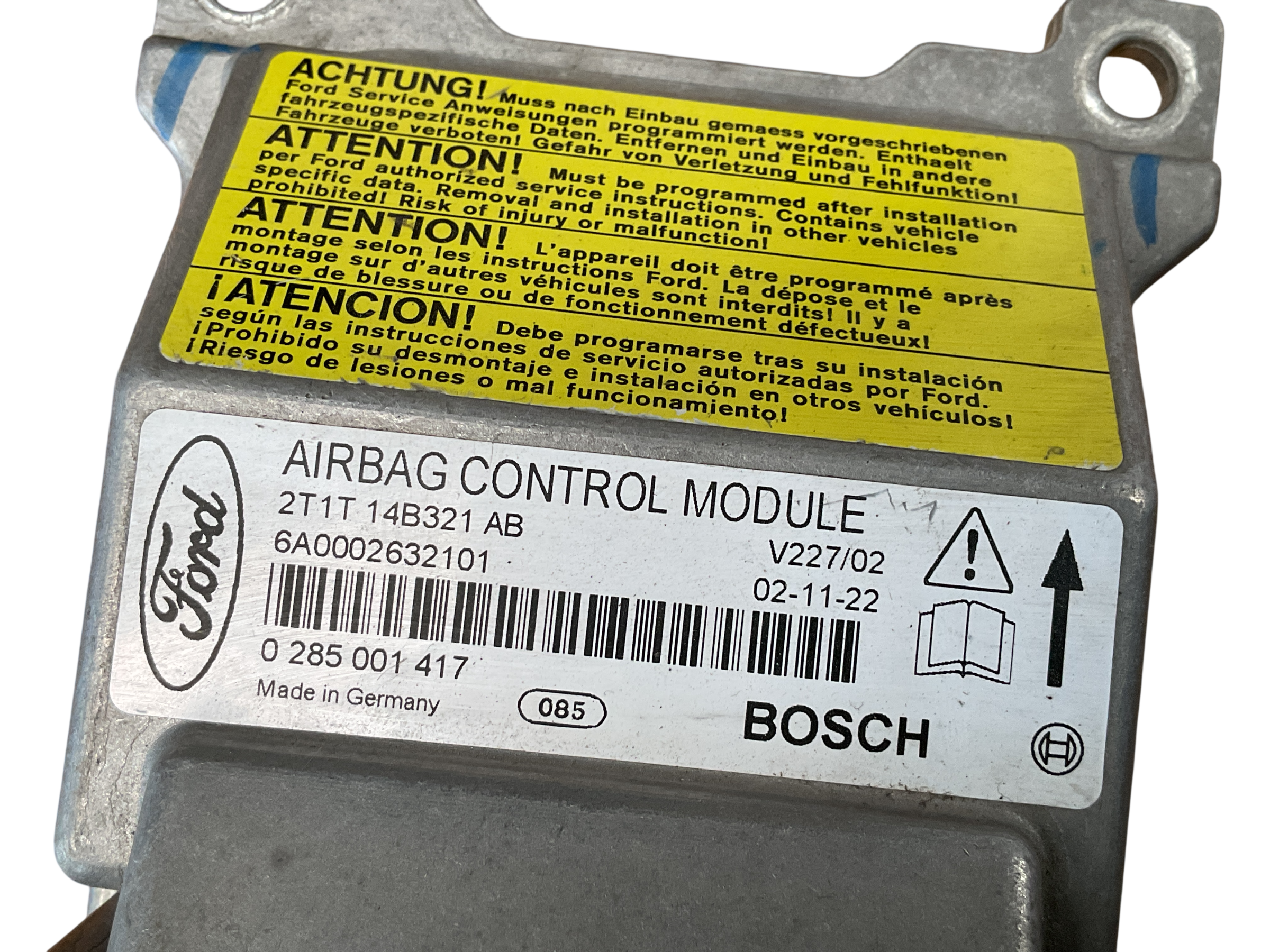Centralita Airbag Ford Tourneco Connect 02-13