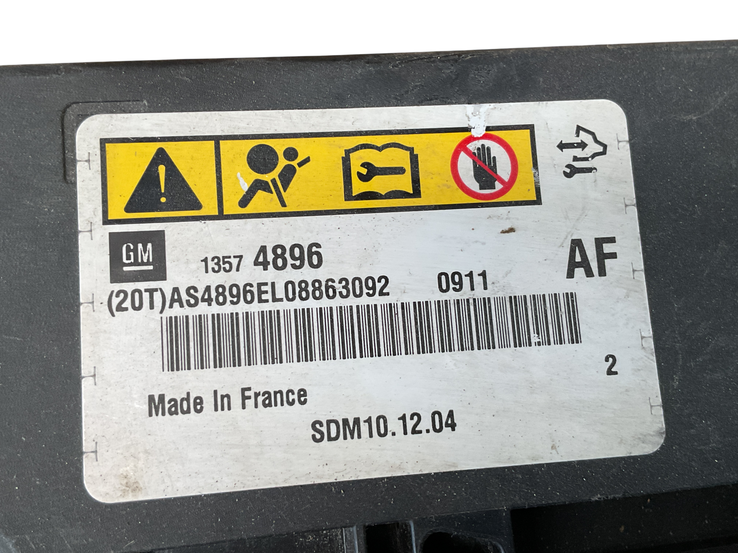 Centralita Airbag Opel Astra 09-15