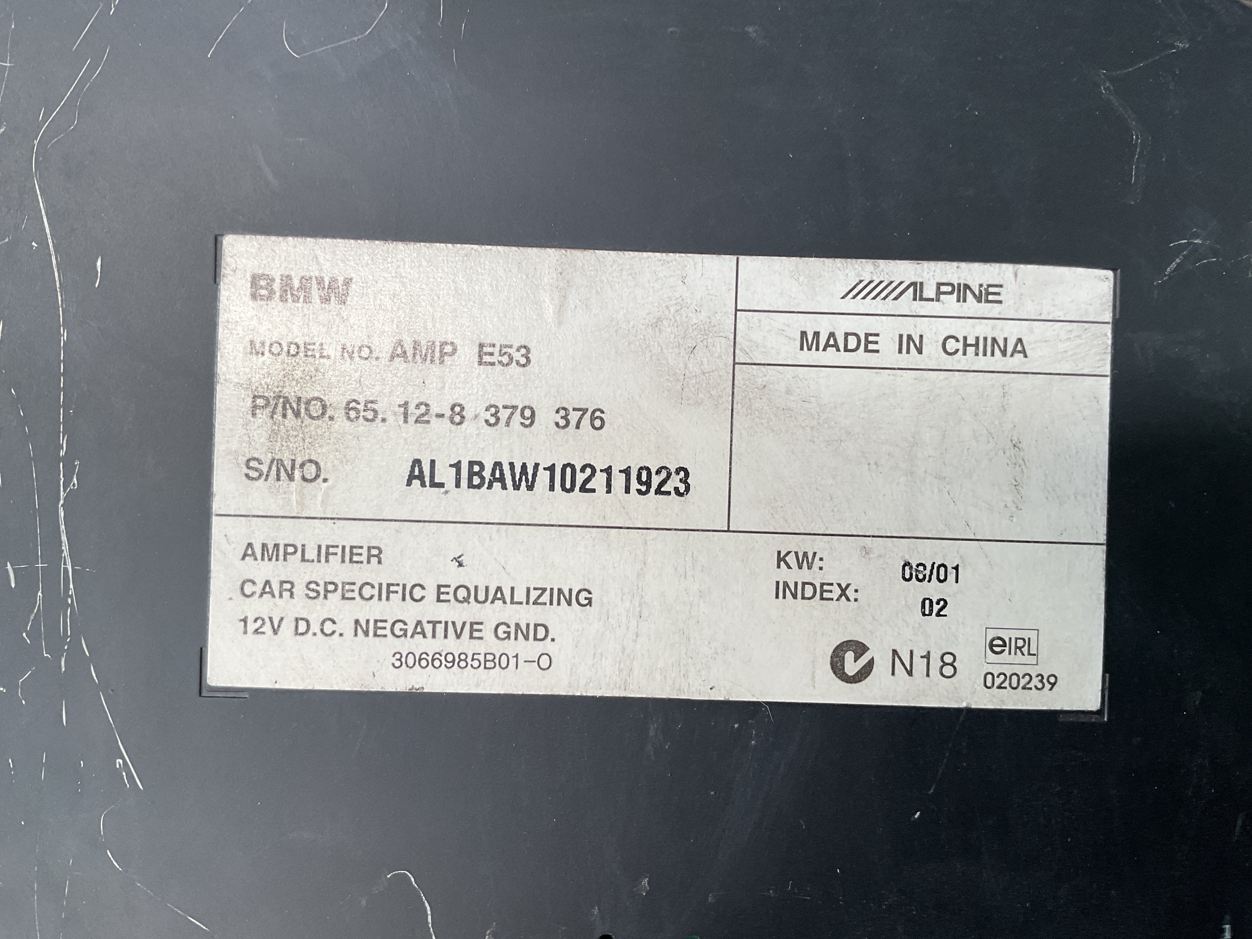 Amplificador Sonido BMW X5 99-07