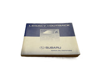 Manual Propietario Subaru Legacy 03-09