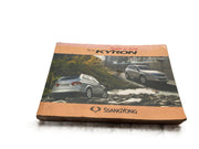Manual SsangYong New Kyron 07-10