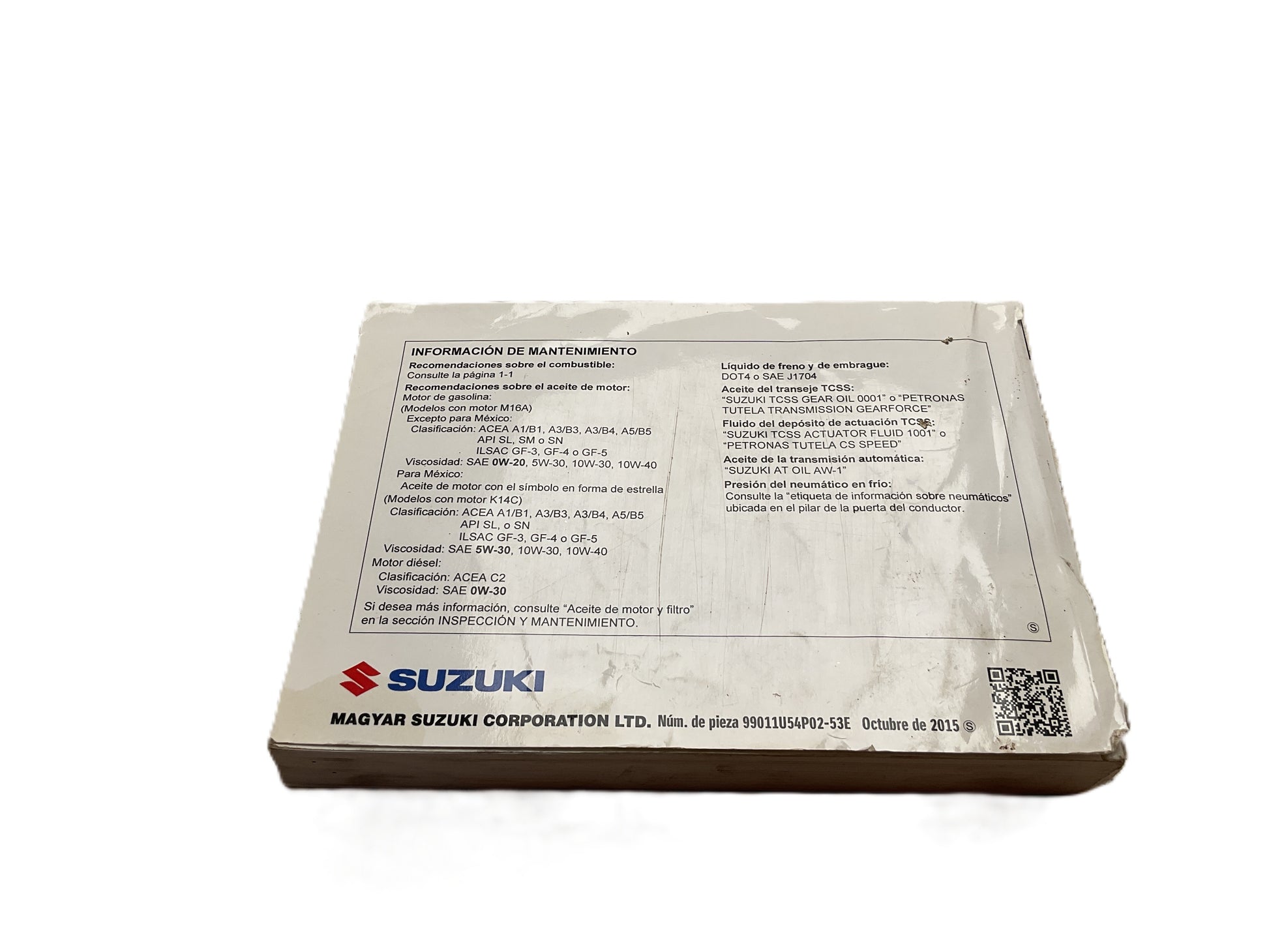 Manual Suzuki Vitara 15-21