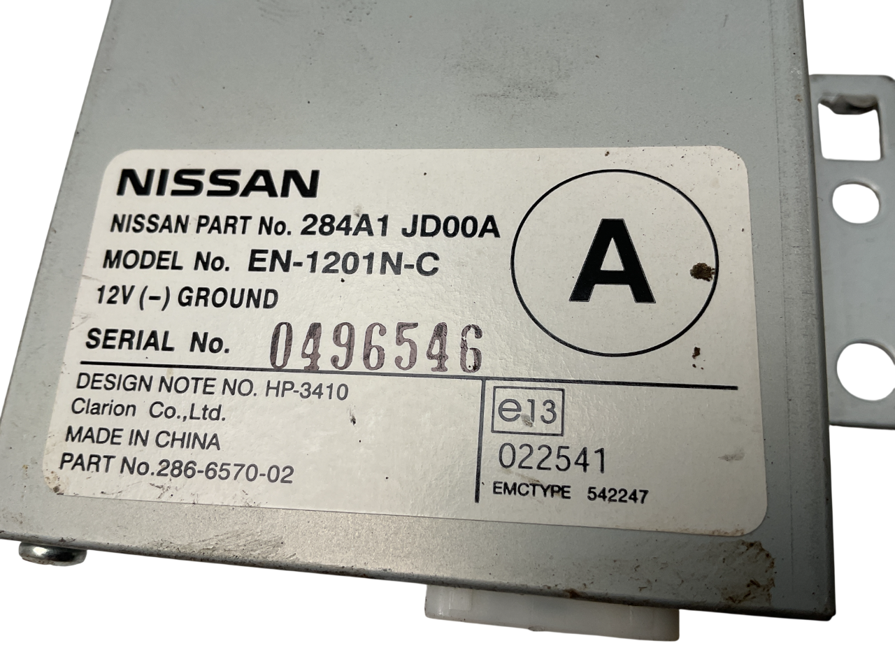 Control Camara Trasera Nissan Qashqai 07-13