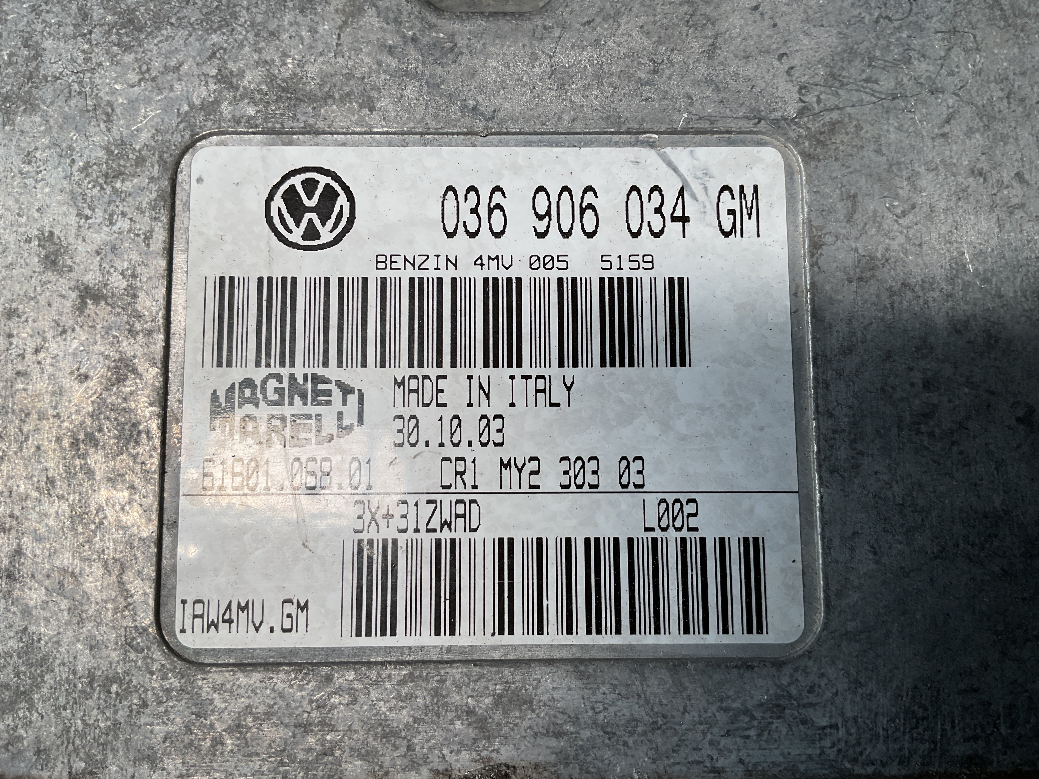 Centralita Motor Seat Ibiza 02-09 1.4