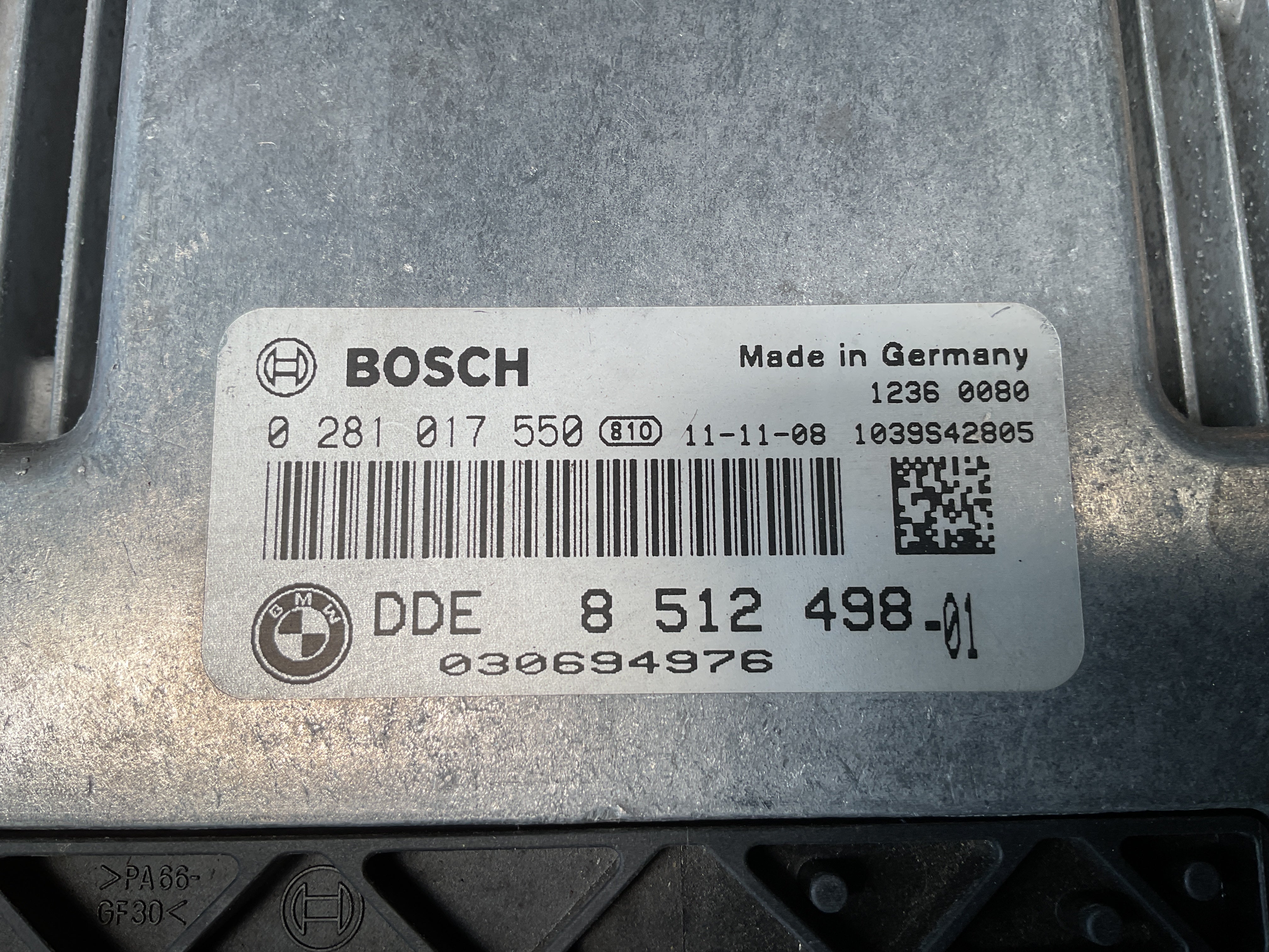 Centralita Motor BMW X1 09-15 2.0