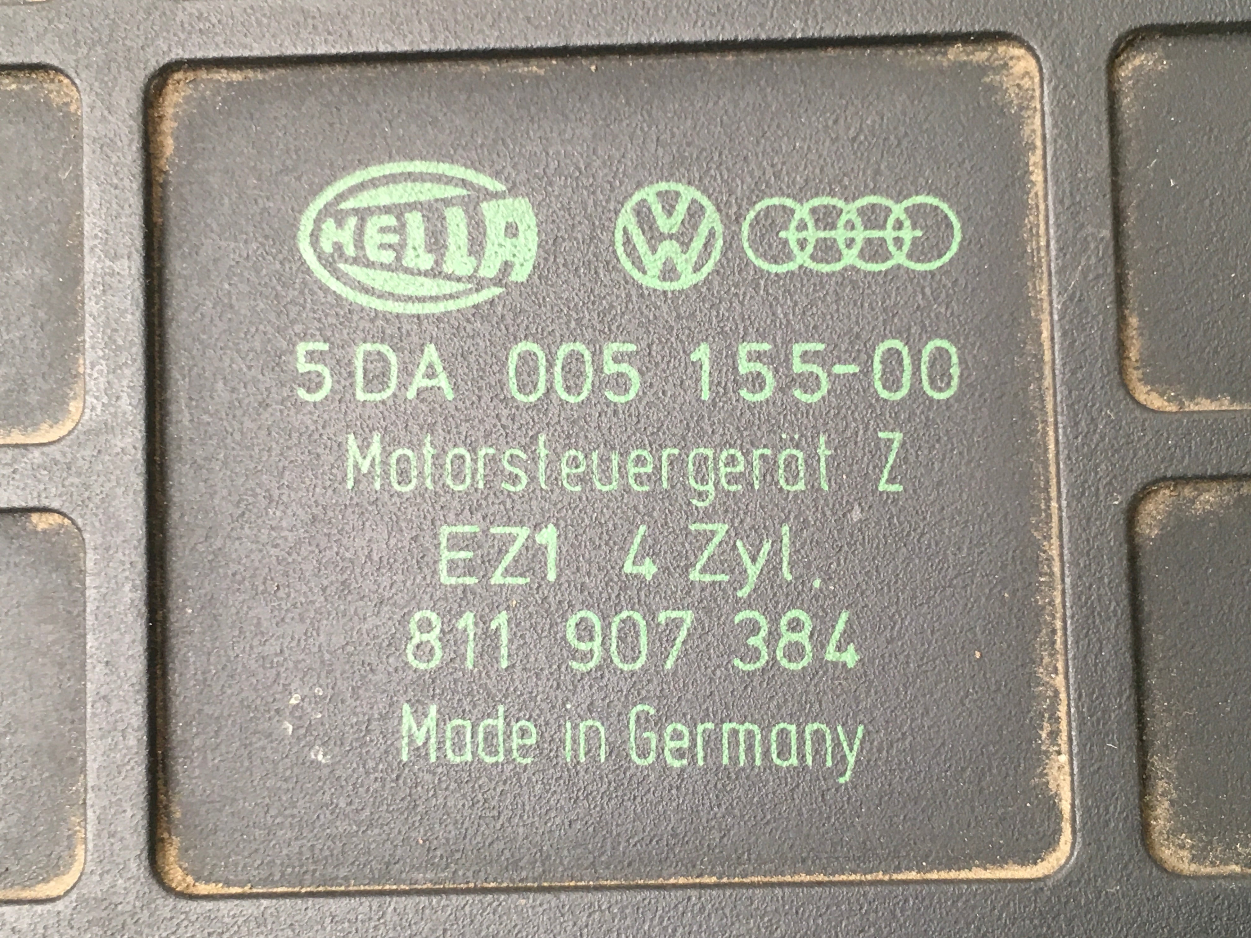 Centralita Motor VW Golf II