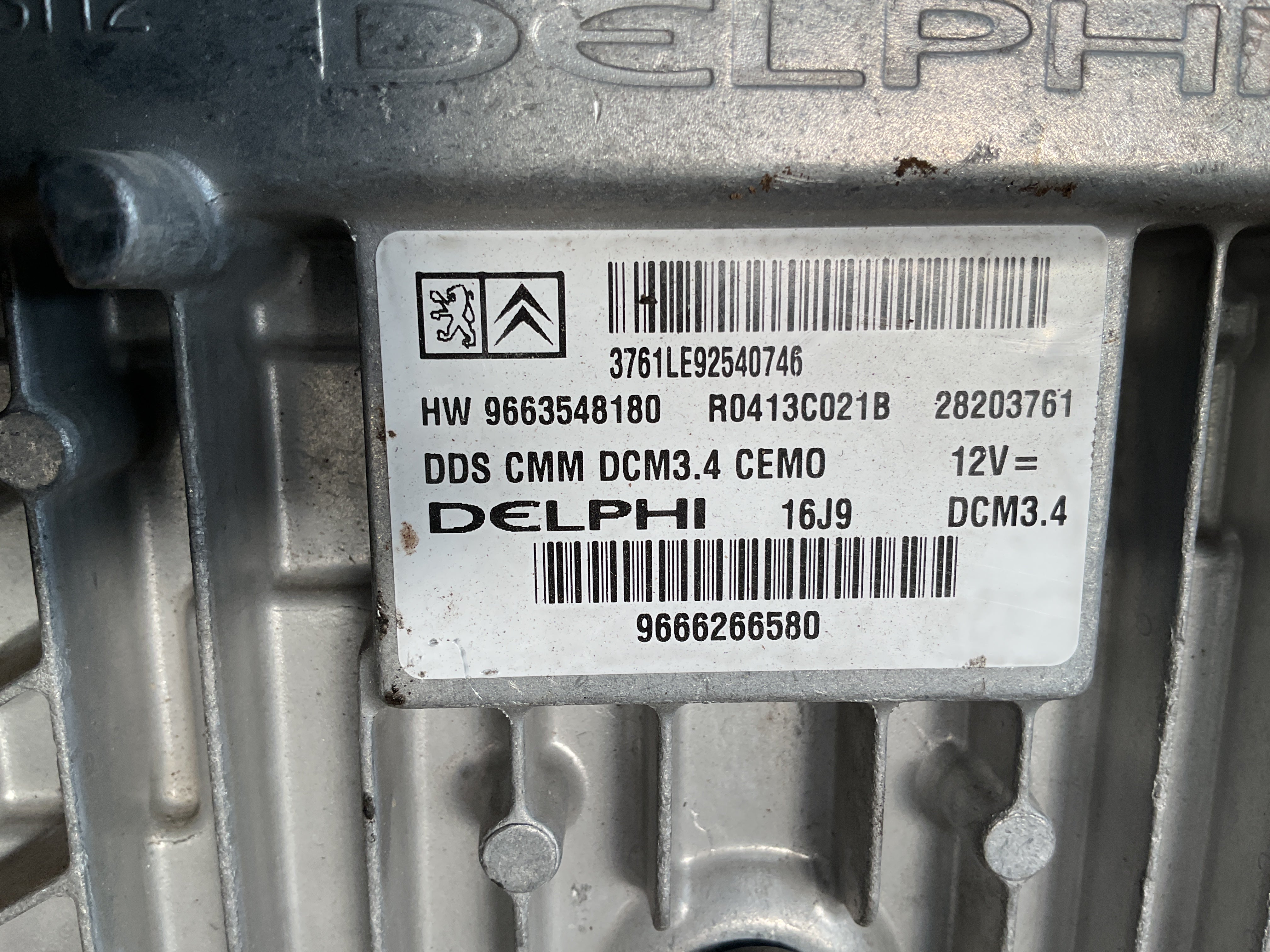 Centralita Motor Peugeot 308 07-13 2.0