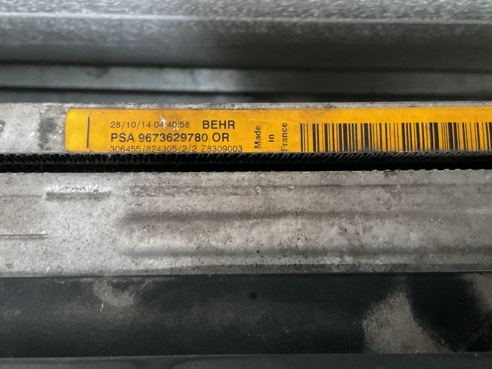 Radiadores Peugeot 308 2013-2021 - 9806313880