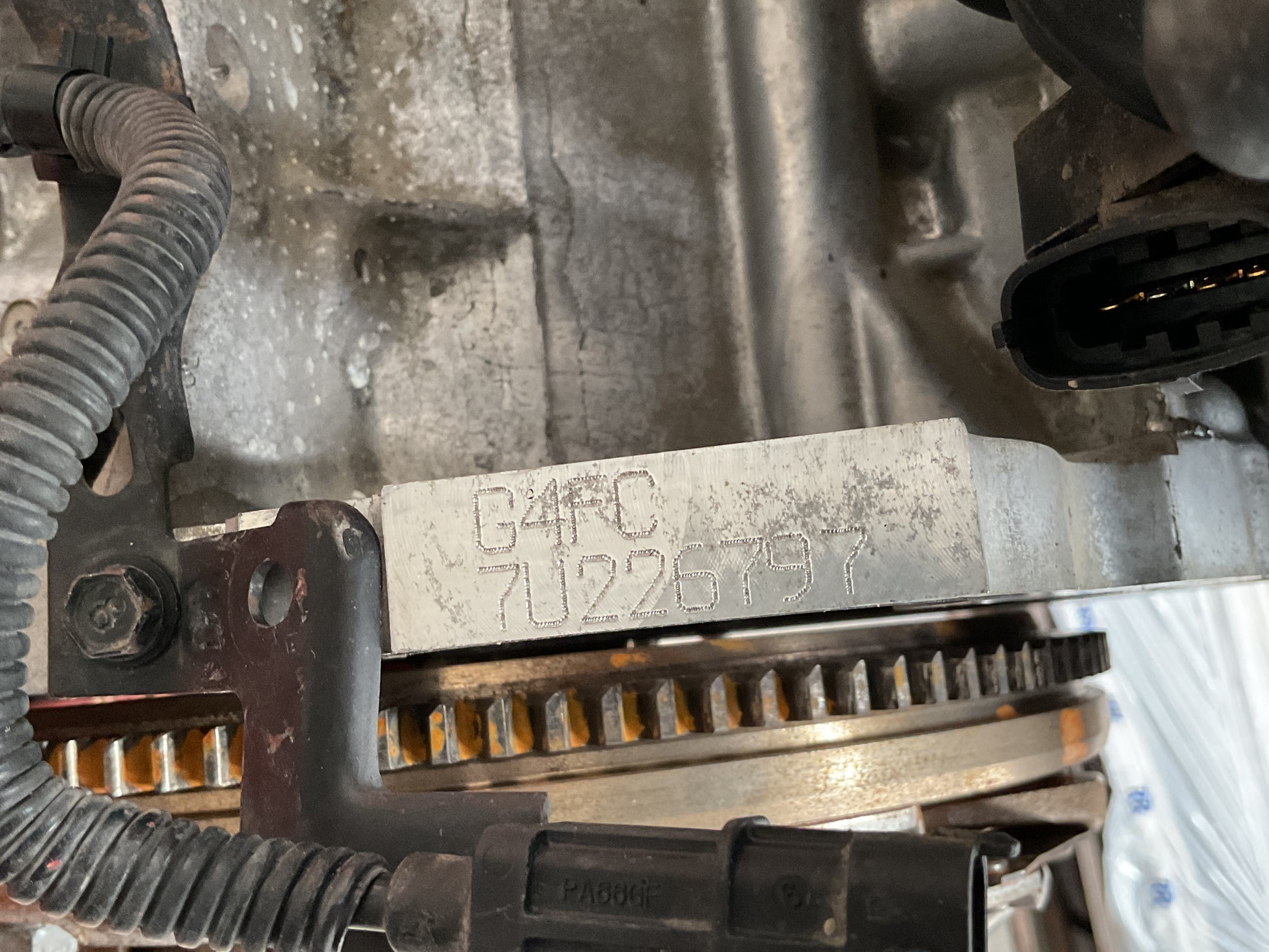 Motor KIA Hyundai 1.6 CVVT - G4FC_