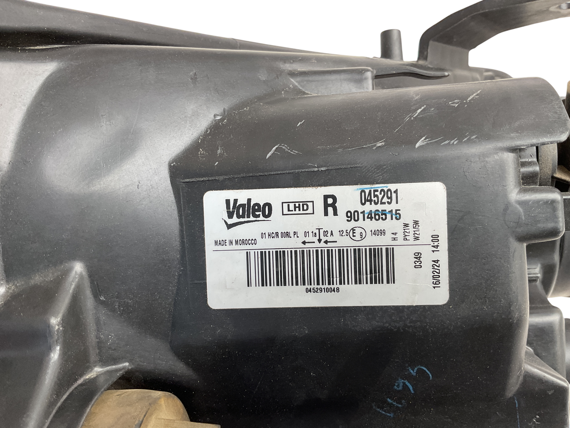 Faro del dcho Dacia Sandero 2012-2022