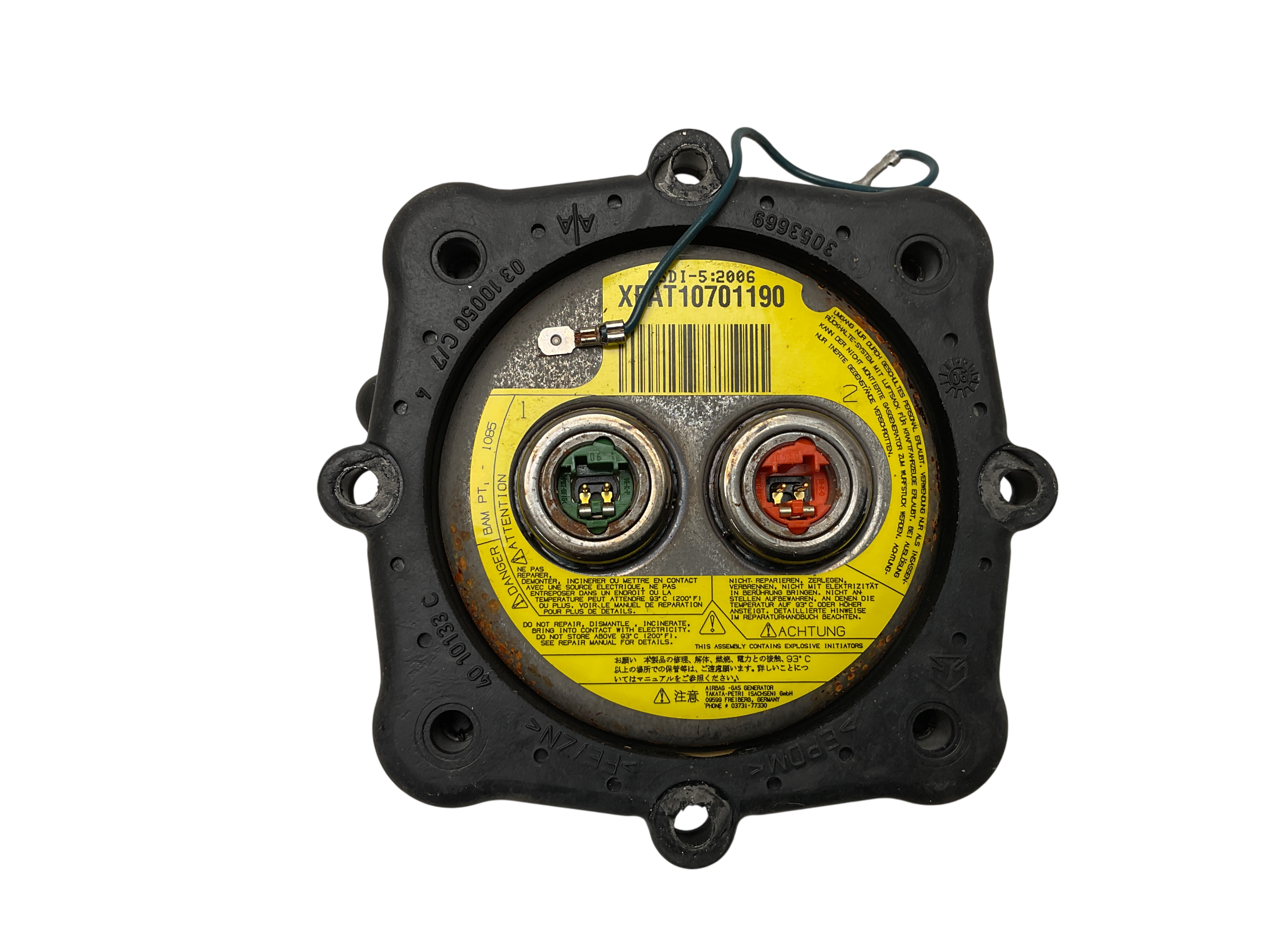 Detonador Airbag Audi A3 2003-2013