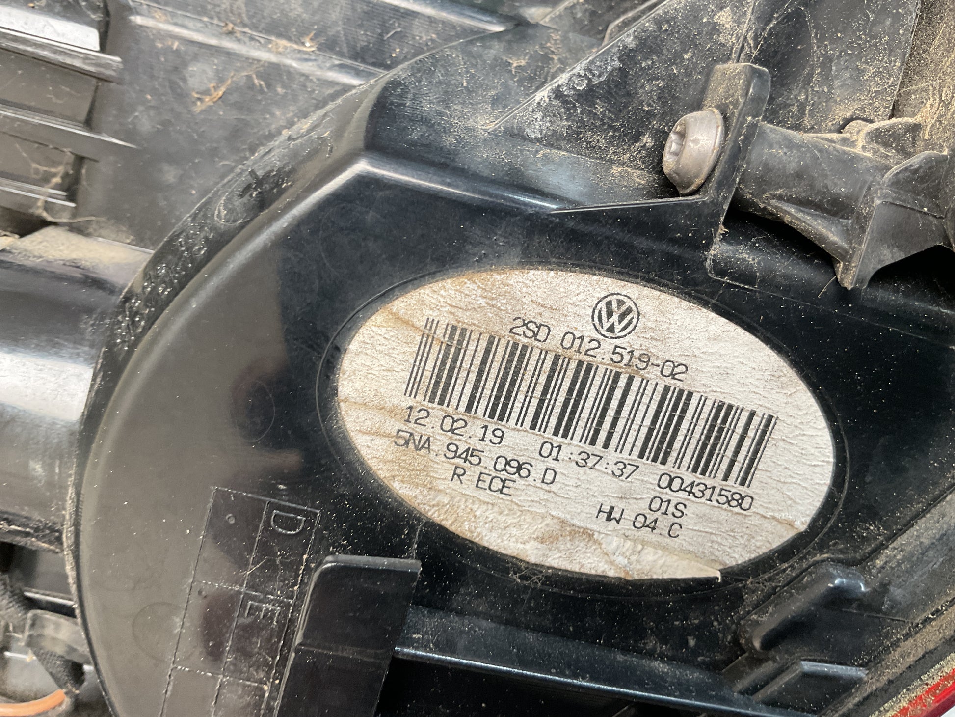 Piloto tra dcho VW Tiguan 2016 2025 - 5NA945096D