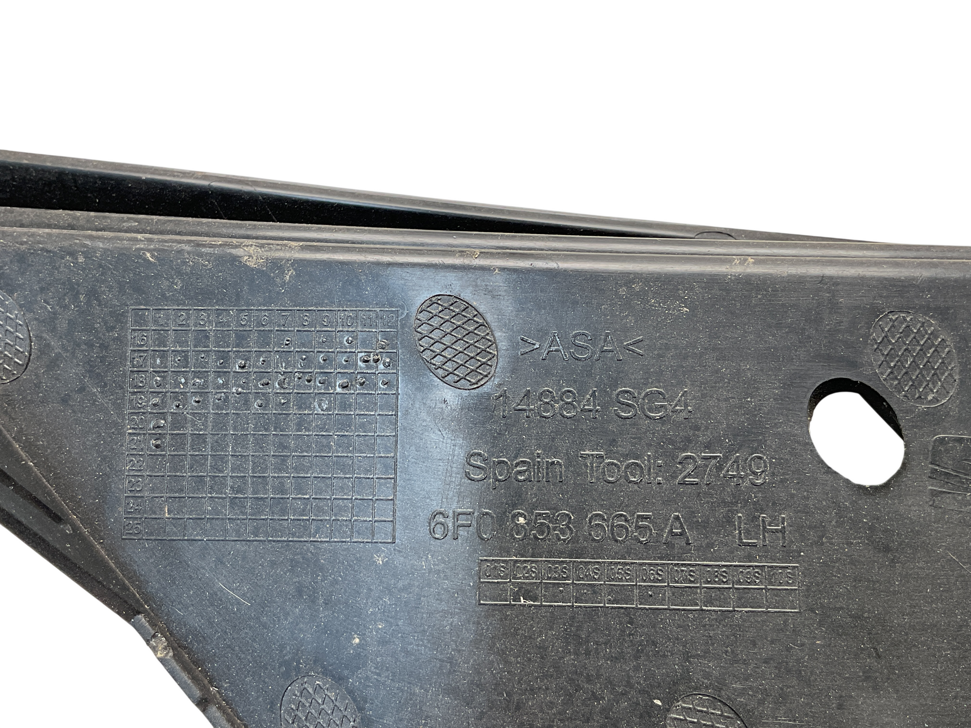 Rejilla paragolpes del izq Seat Ibiza V 17-25