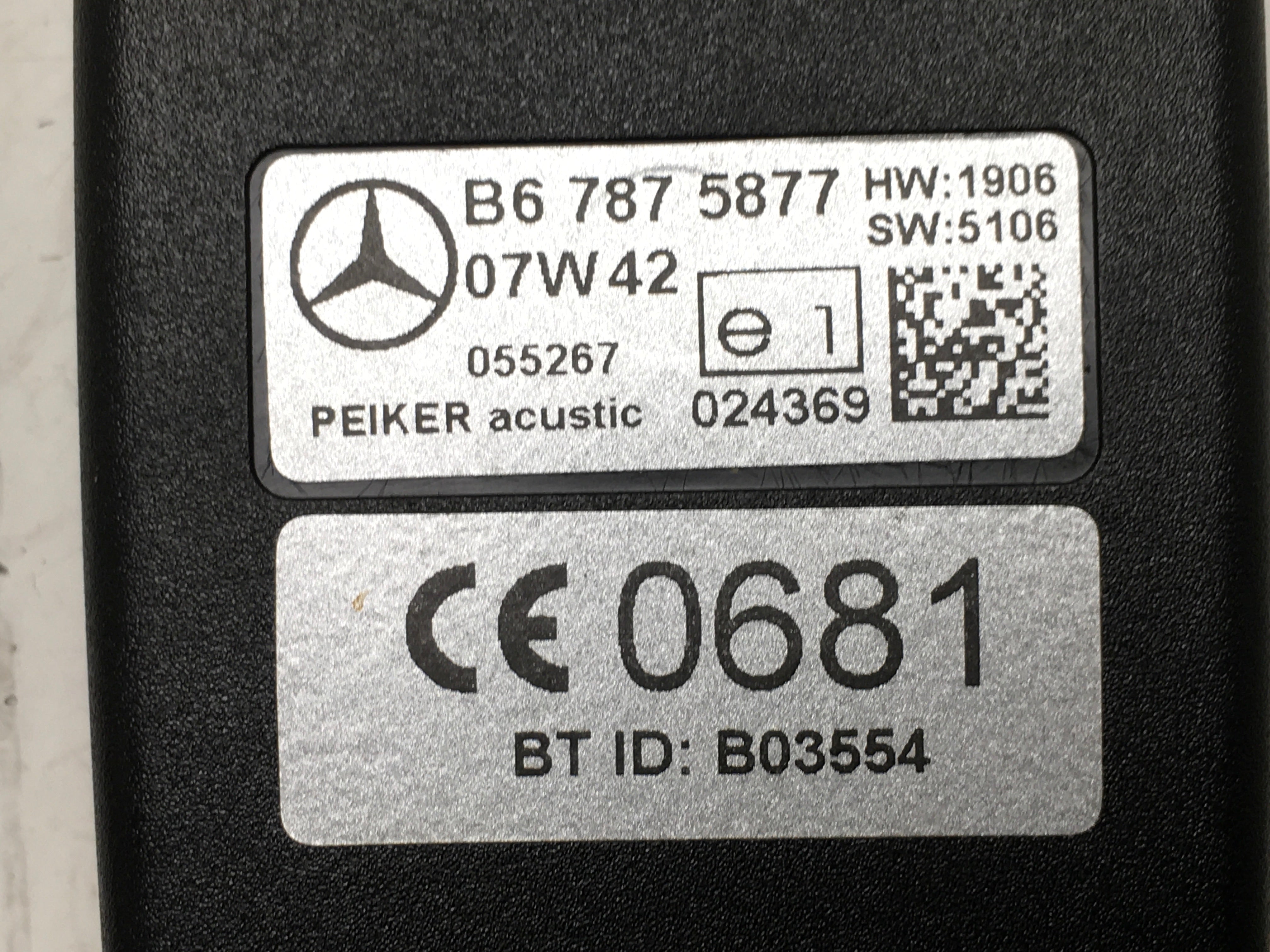 Modulo Bluetooth Mercedes 7875877