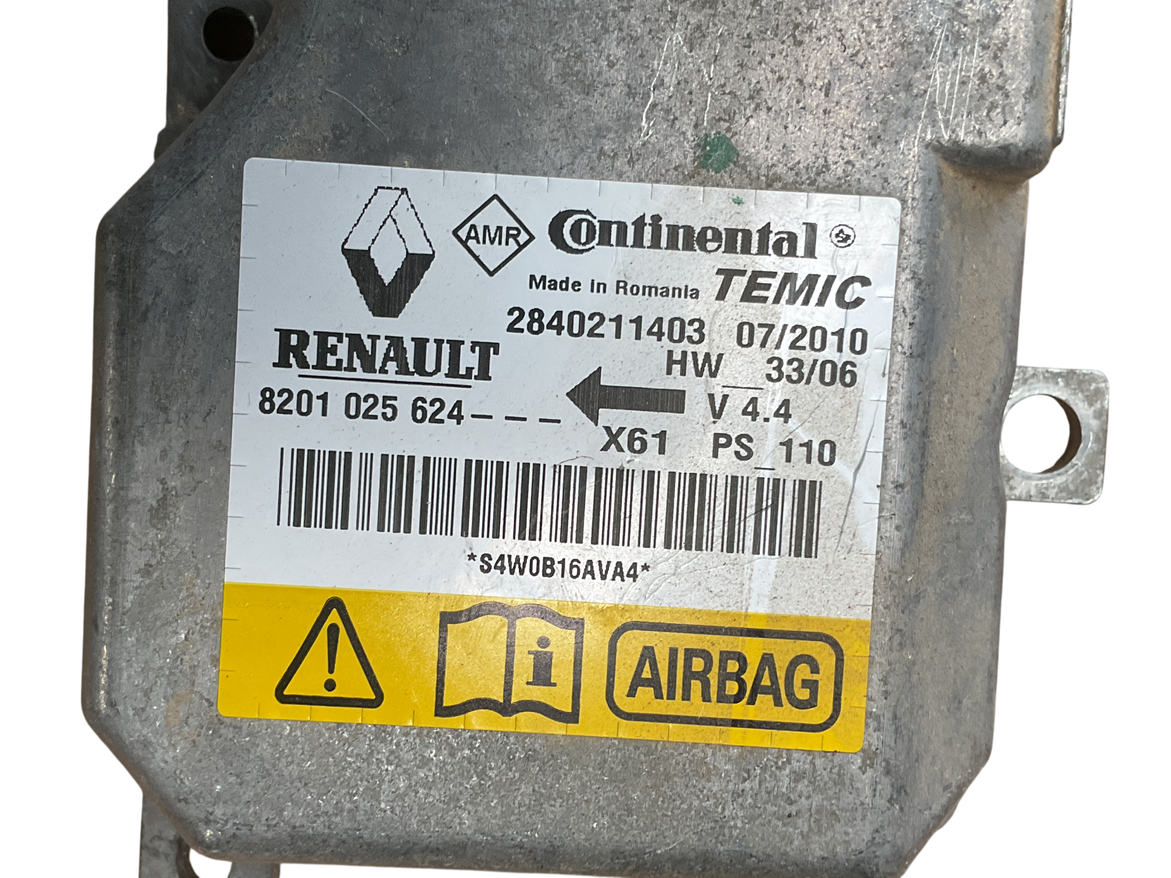 Centralita airbag Renault Kangoo 07-13