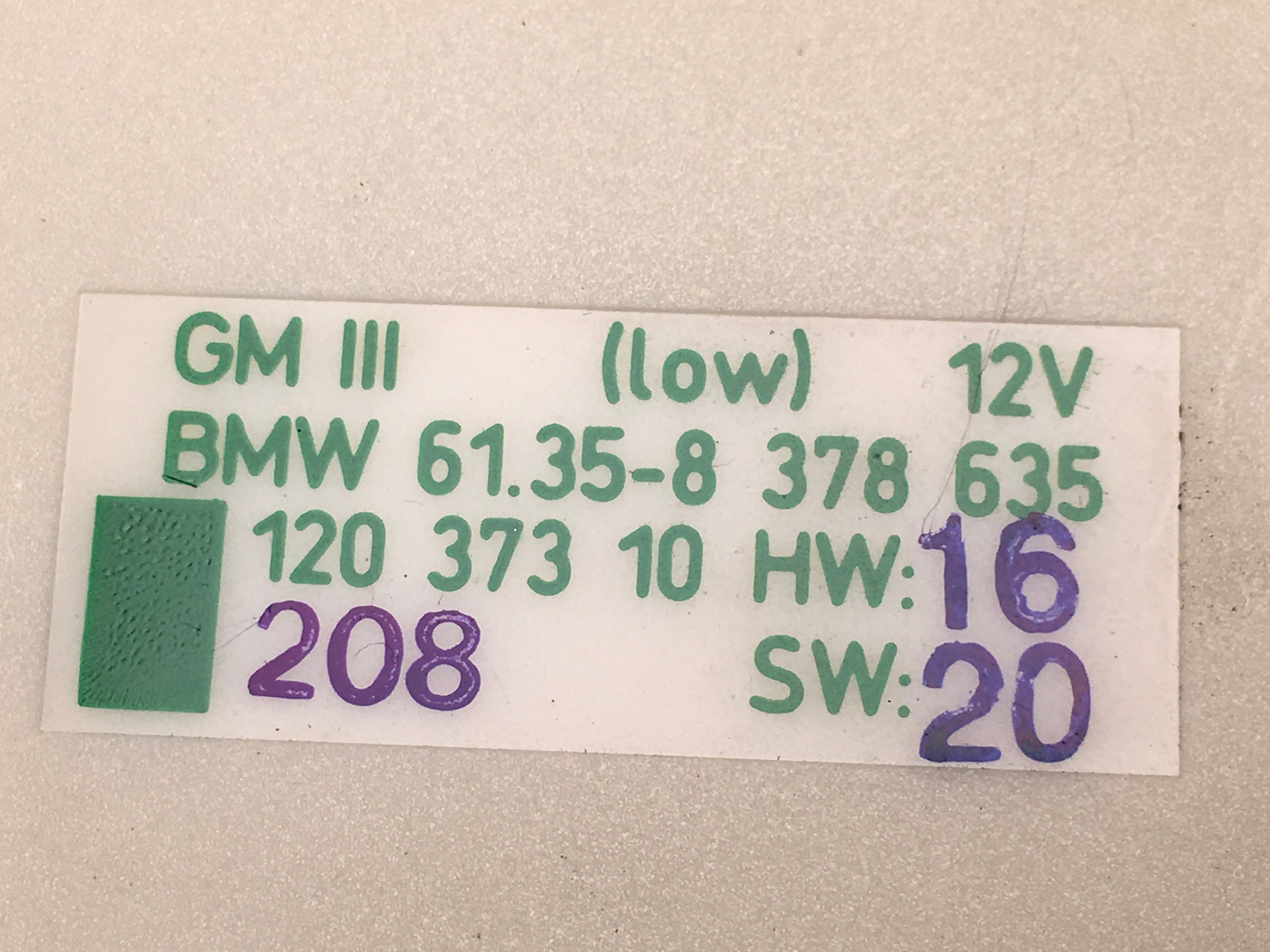 Modulo Confort BMW E38 E39 E28