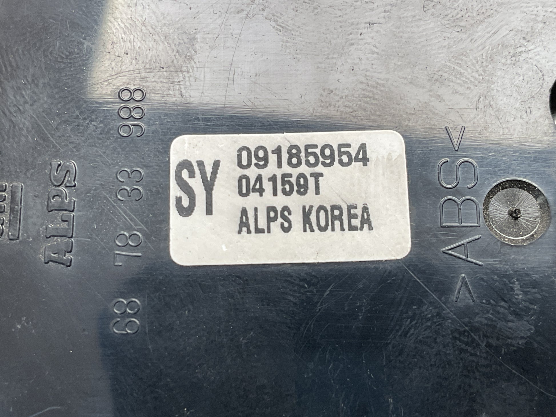 Mando elevalunas del izq Opel Vectra C 02-08