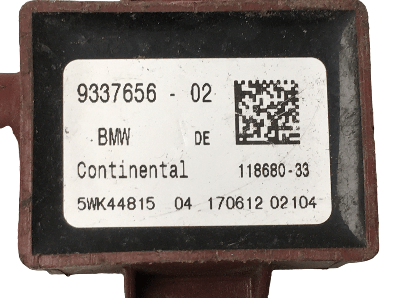 Sensor de impacto Bmw Mini 9337656 - AutoRR 9337656