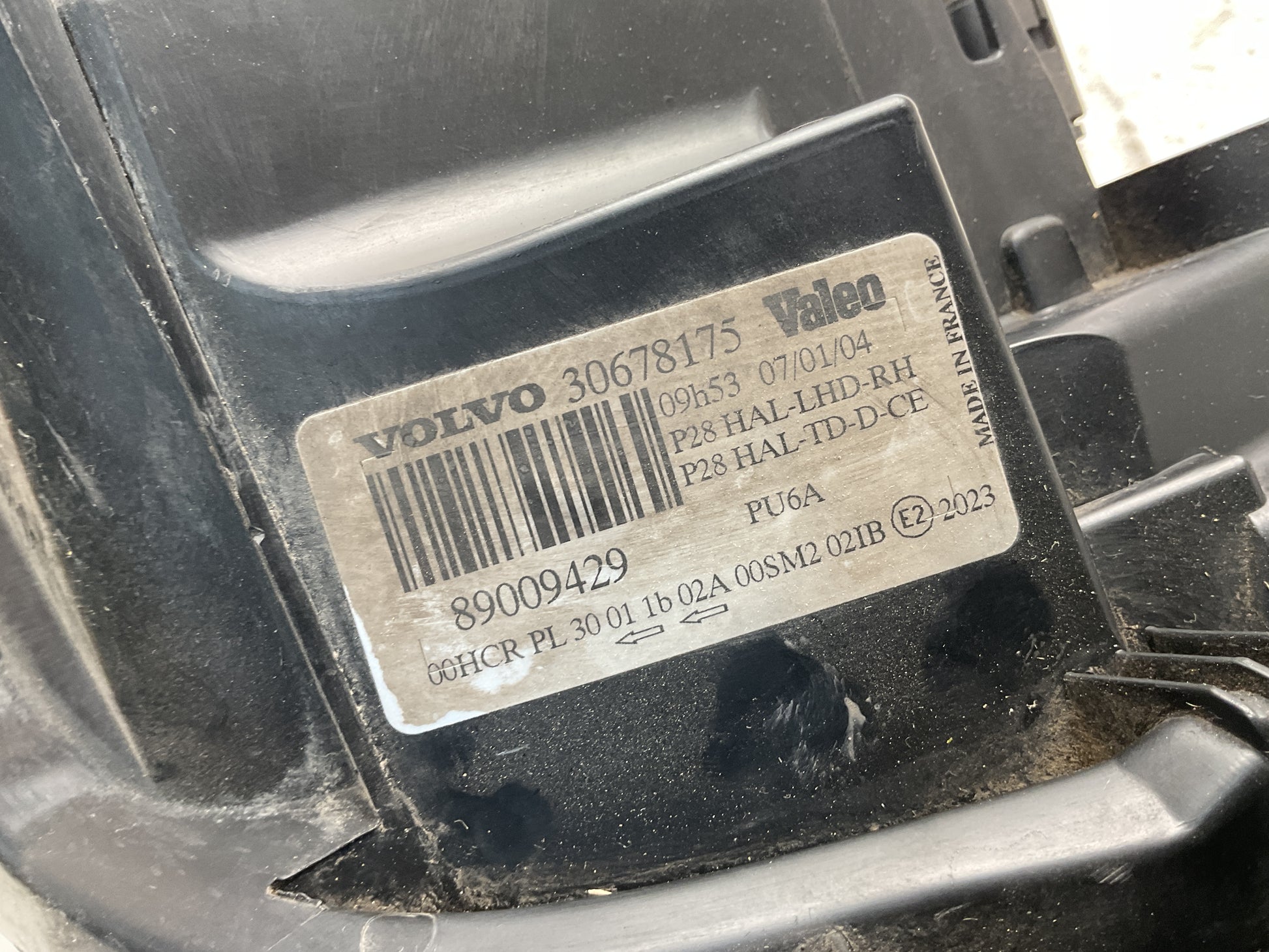 Faro del dcho Volvo XC90 I 02-06