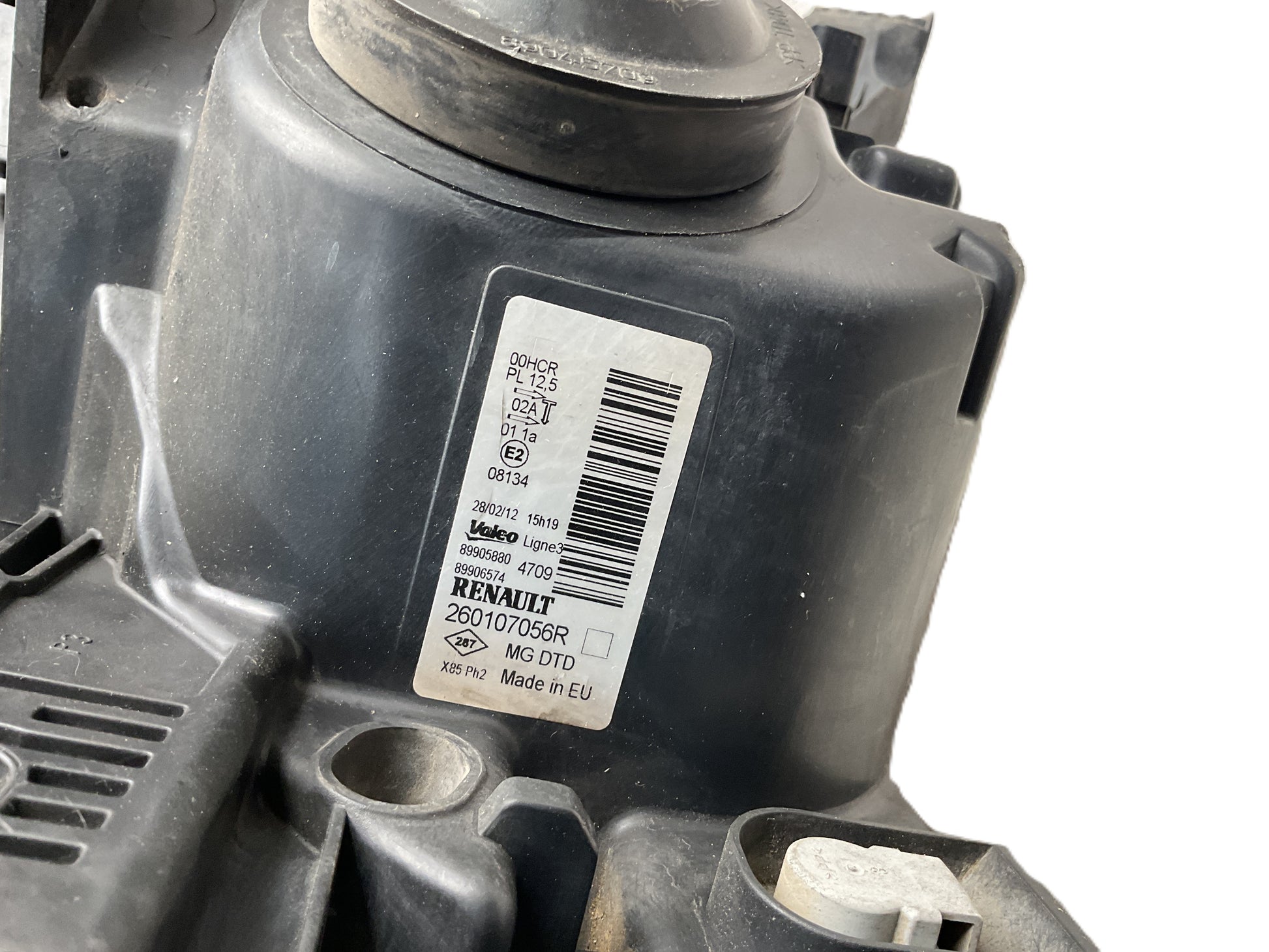 Faro del dcho renault Clio III 05-09