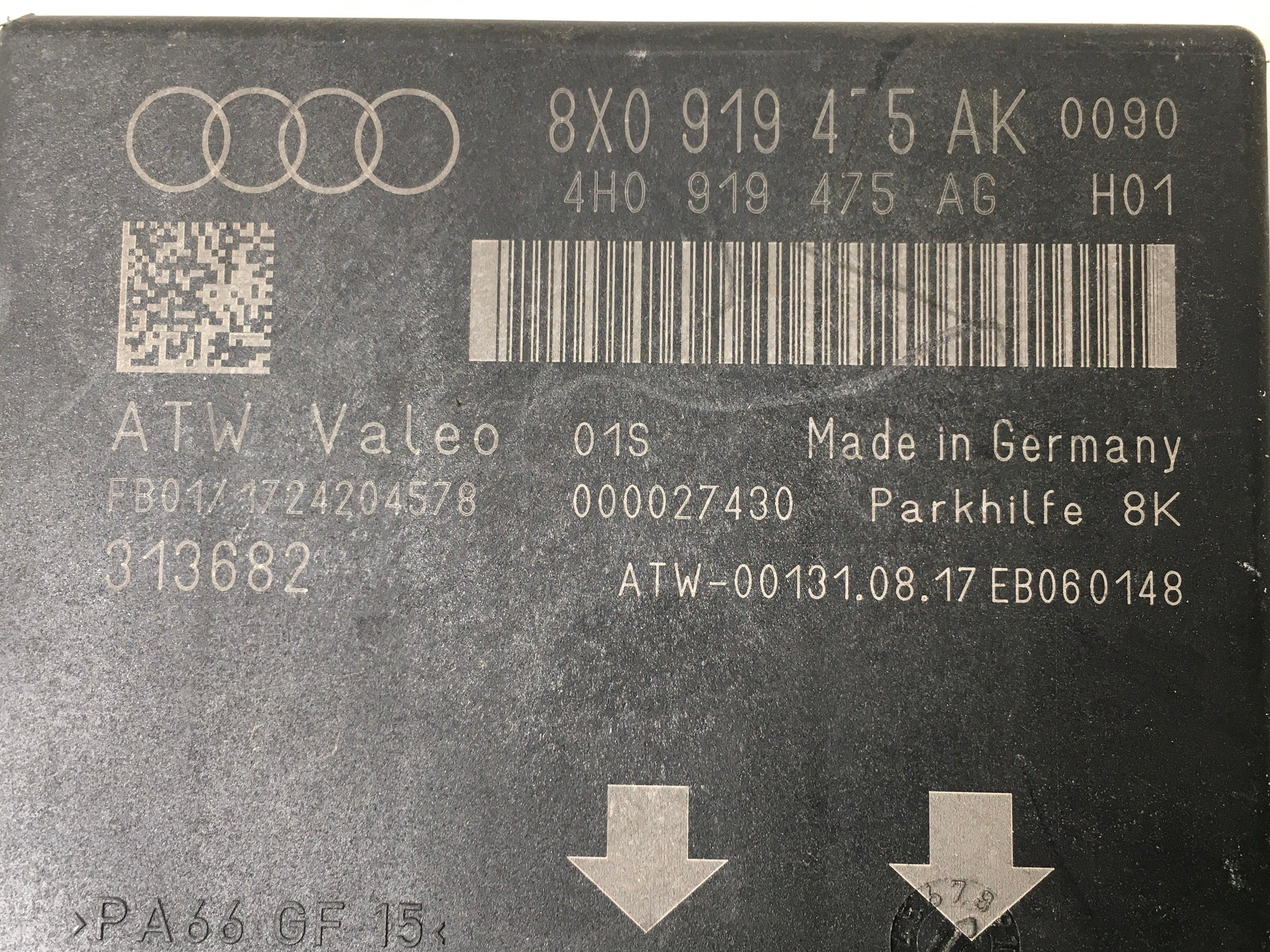 Modulo parqueo Audi 8X0919475AK - AutoRR 8X0919475AK