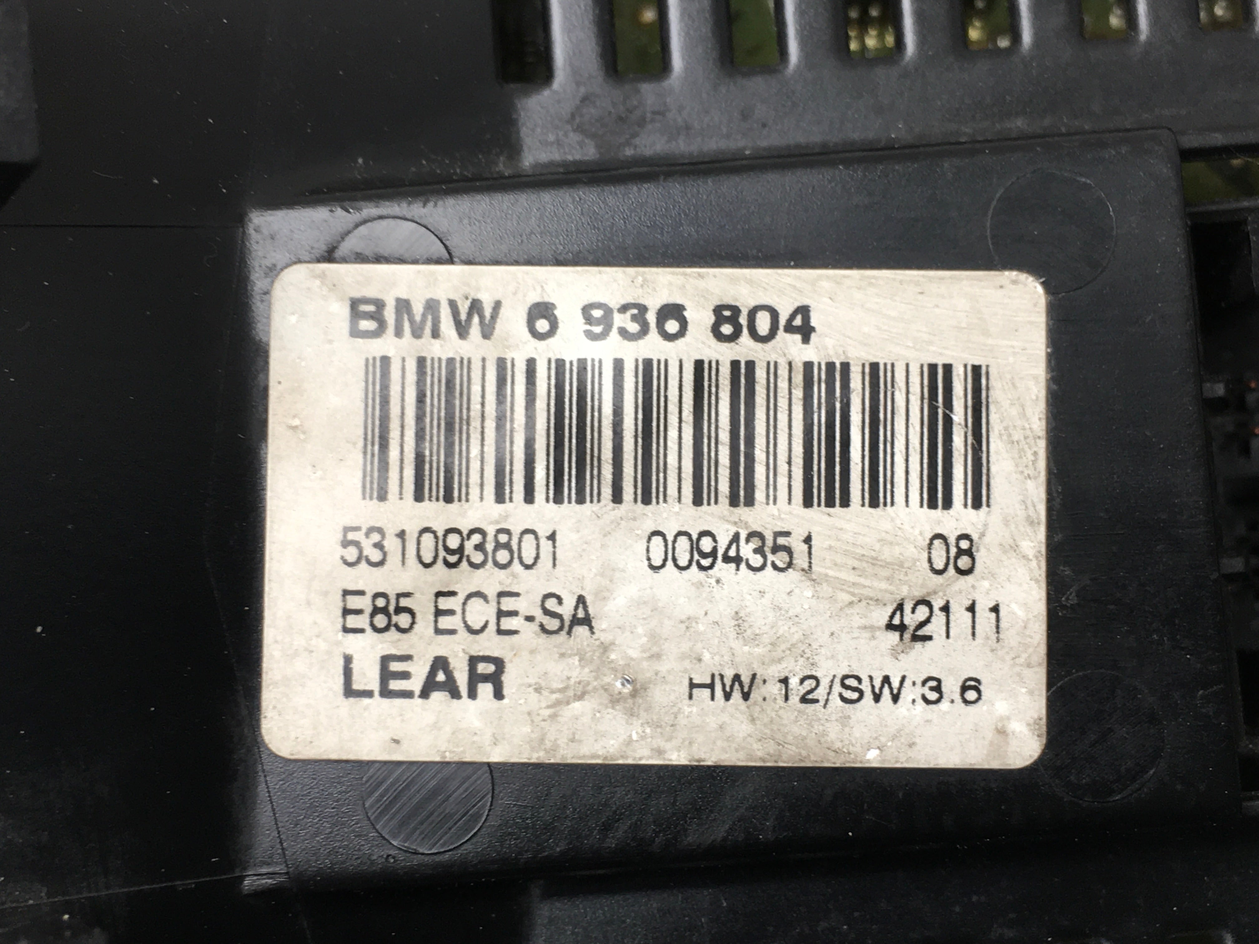 Mando Luces BMW Z4 E85
