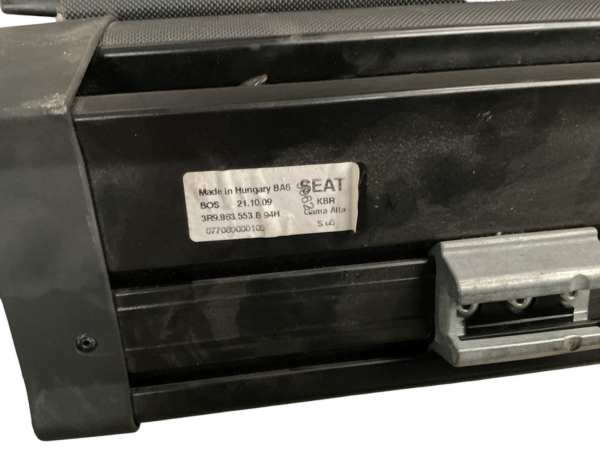 Bandeja tra Seat Exeo 09-13