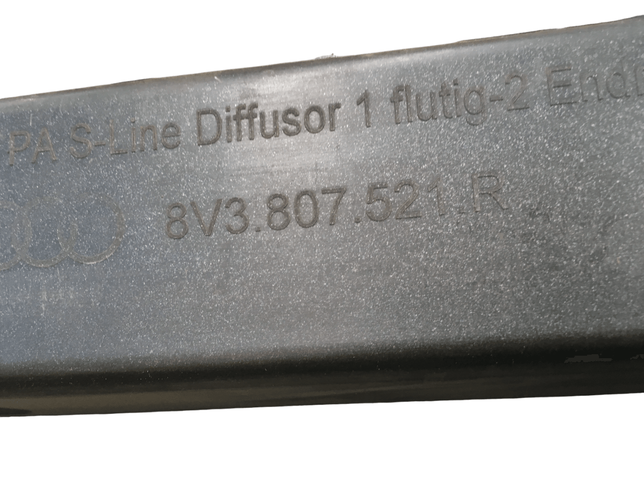 Difusor paragolpes trasero Audi A3 8V - AutoRR 8V3807521R