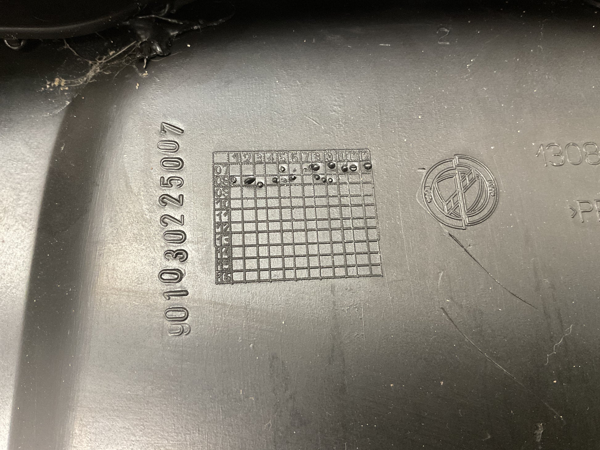 Moldura superior tablero Fiat ,Peugeot, Citroën 1308994070 - 1308994070