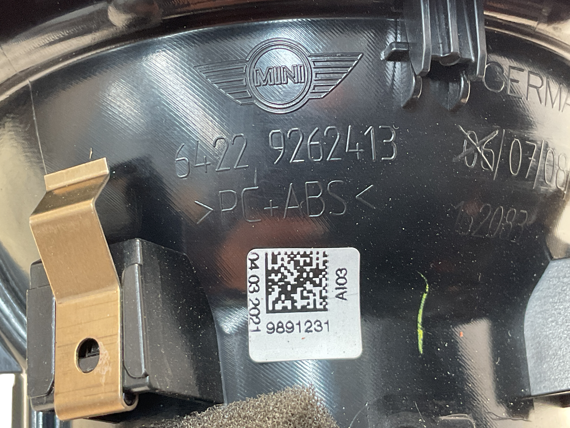 Aireador salpicadero izq Mini Cooper 14-24