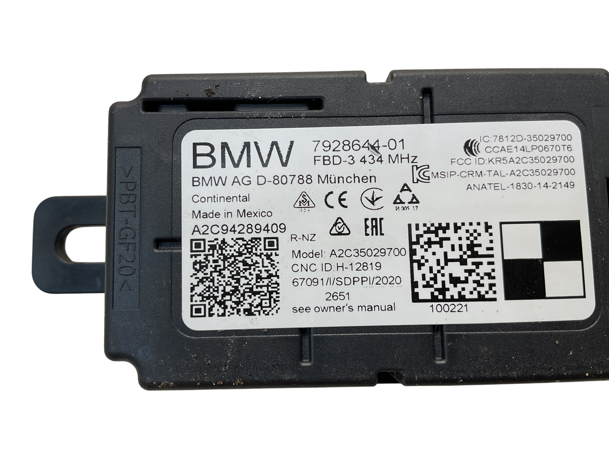 Modulo electronico BMW 792864401