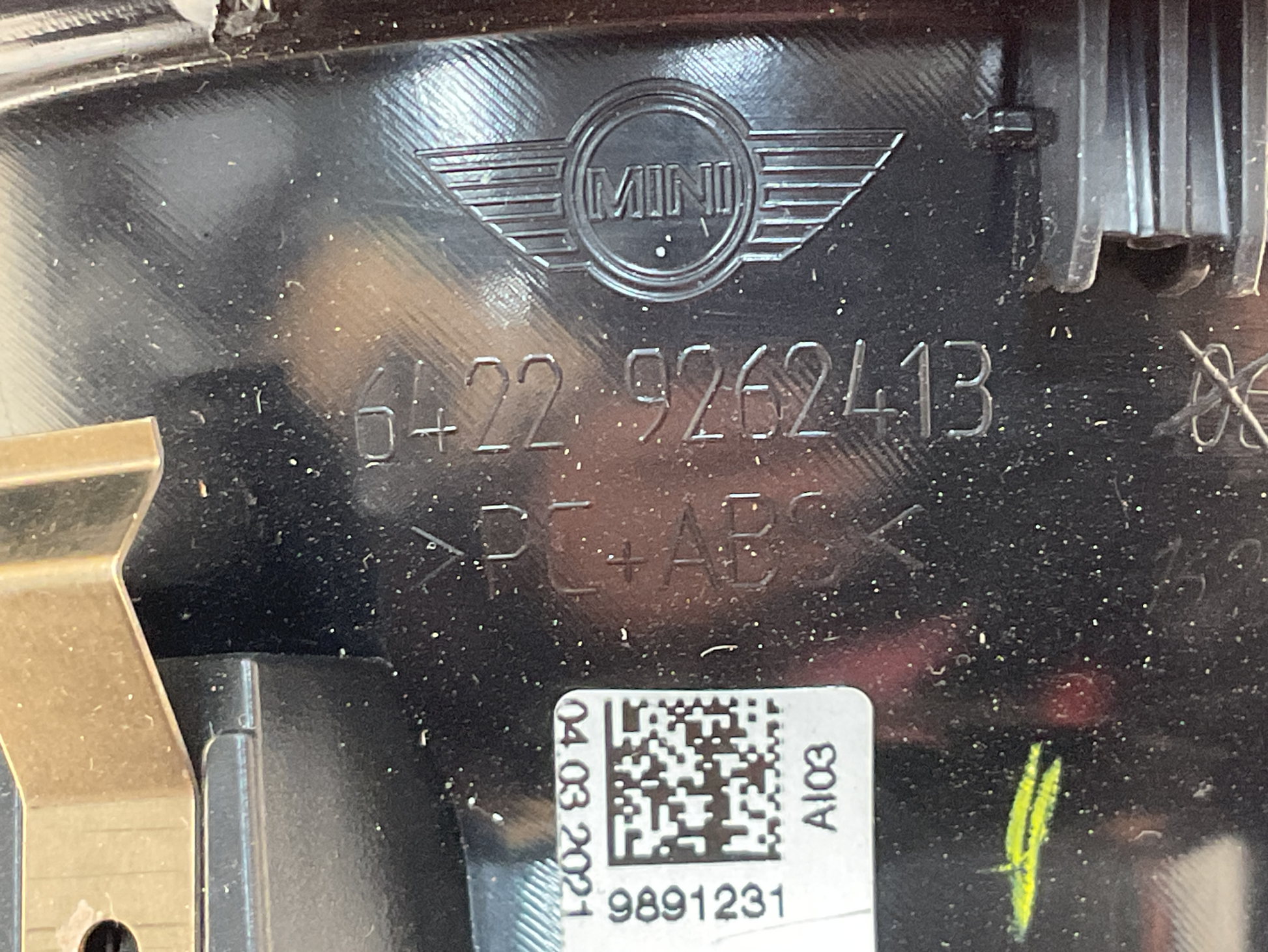 Aireador salpicadero dcho Mini Cooper 14-24