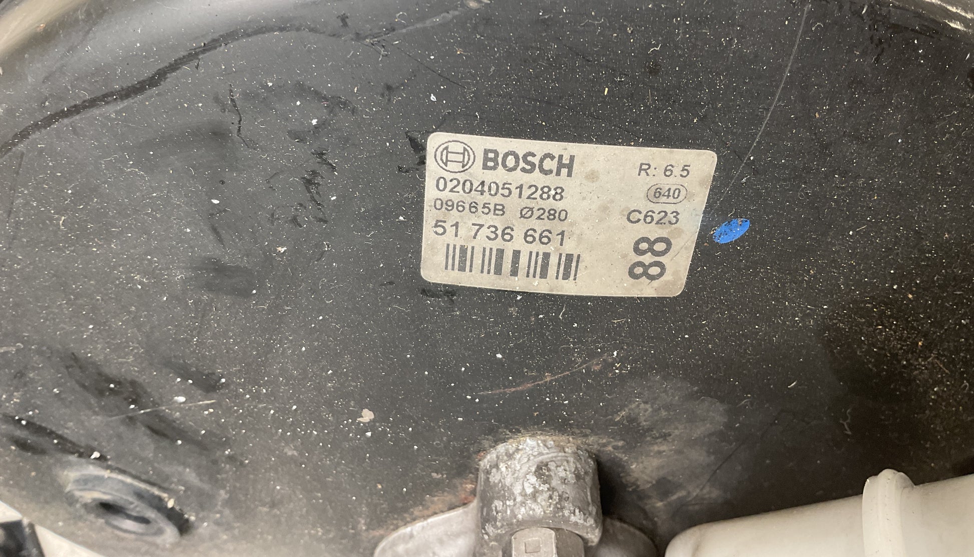 Servofreno Fiat Peugeot Citroen 0204051288 - 0204051288