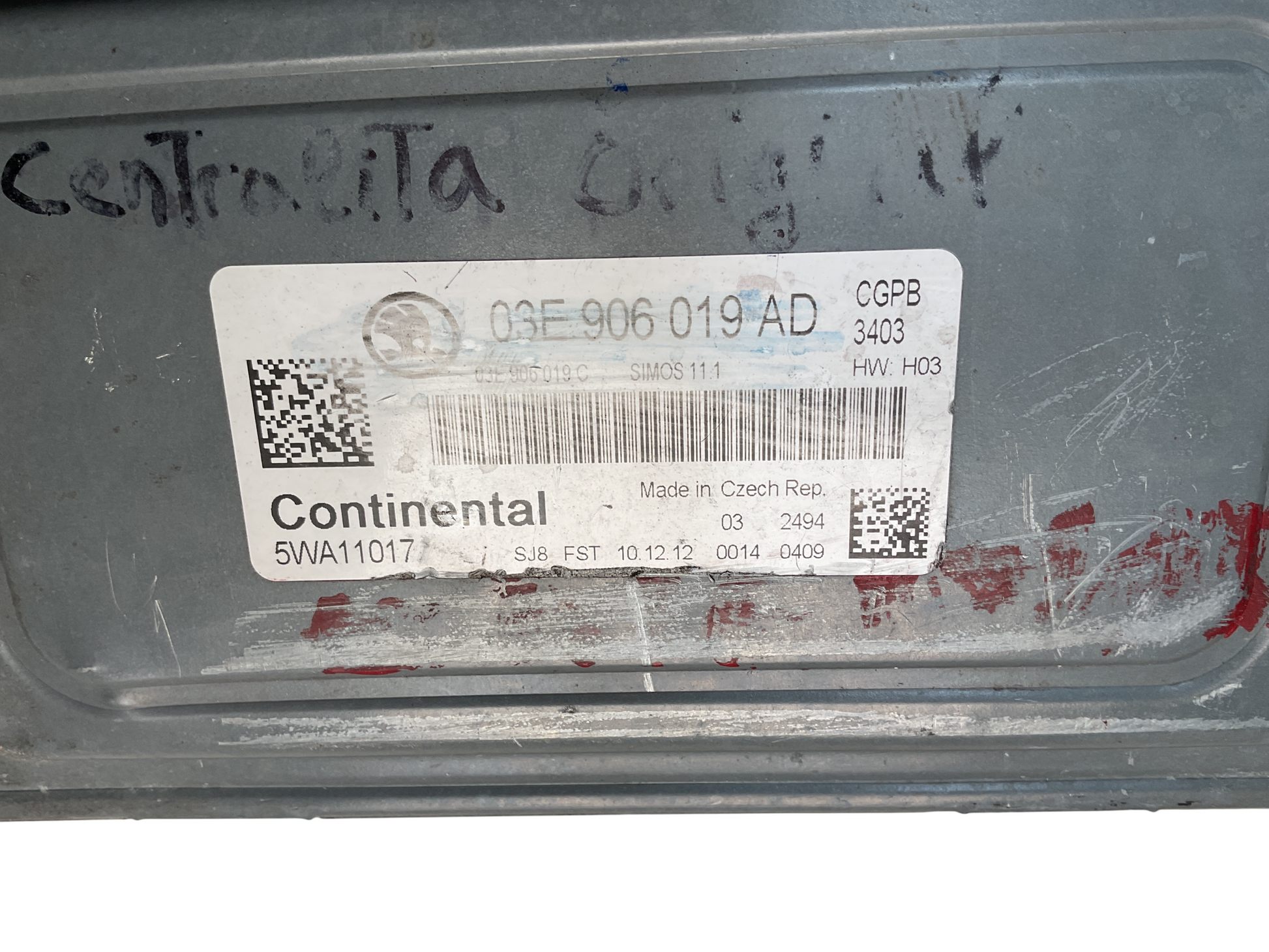 Centralita Motor Skoda Fabia 07-14