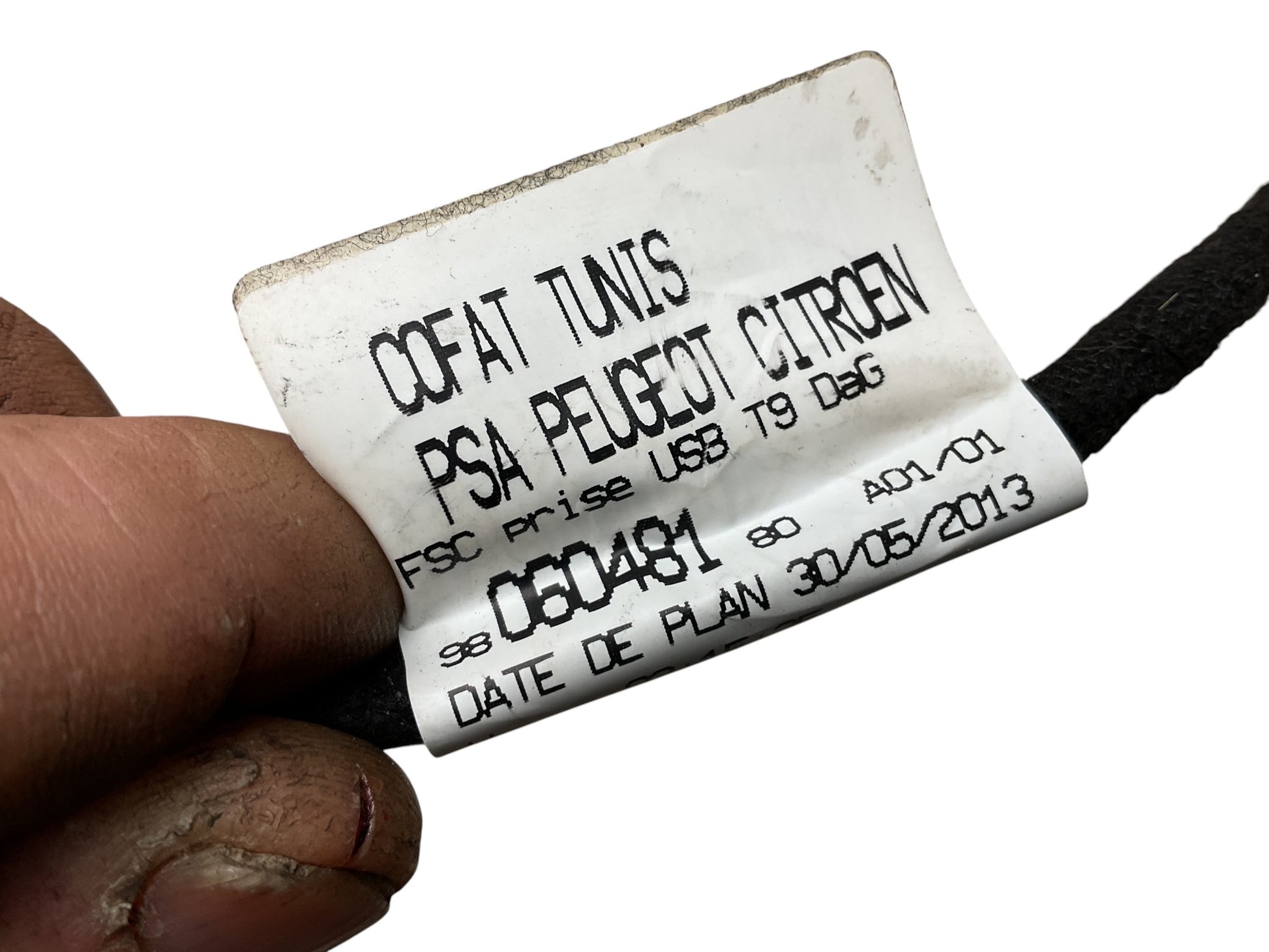 Cable USB Peugeot 308 2013-2022 - 9806048180