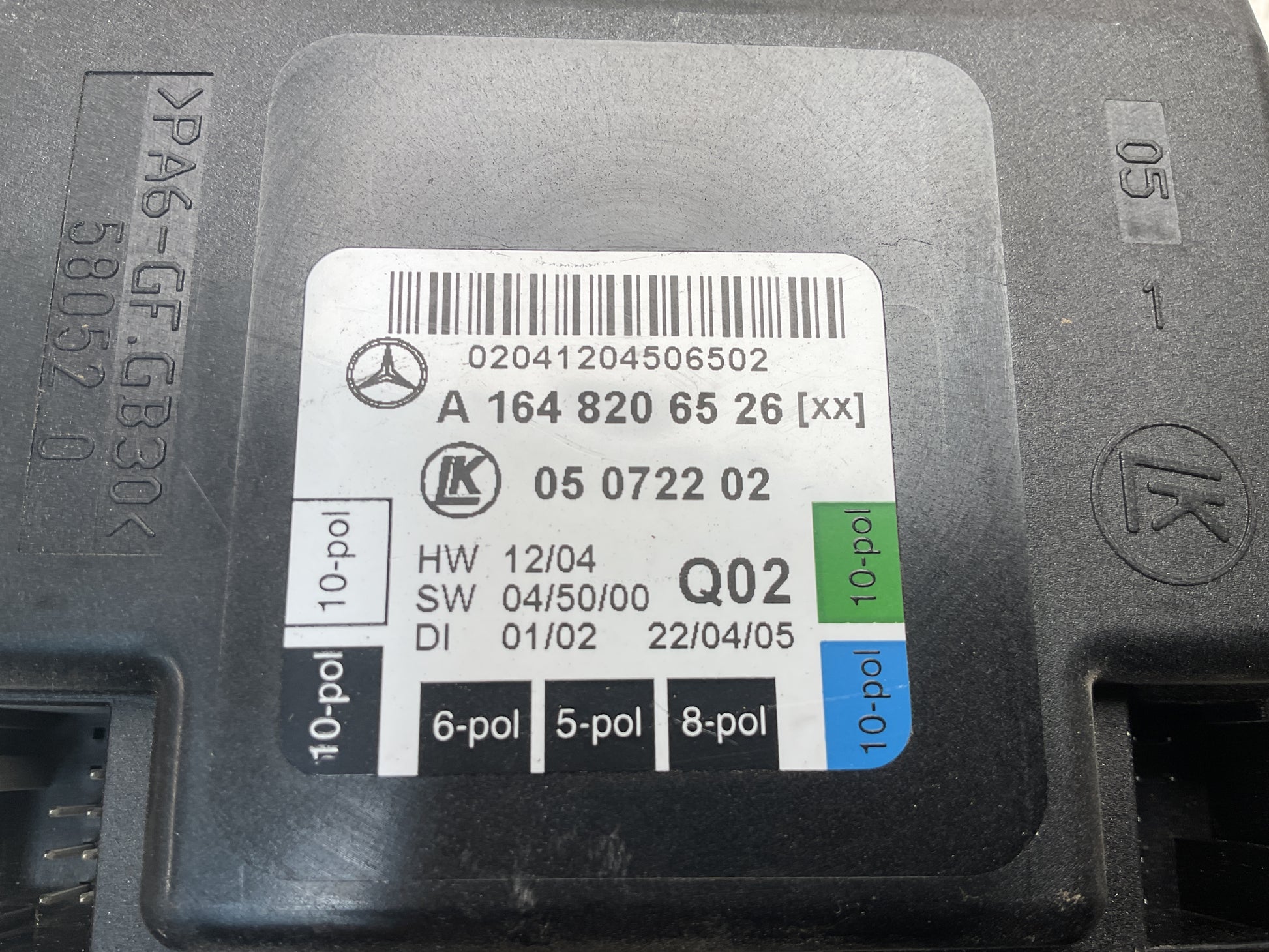 Modulo Puerta del izq Mercedes Clase ML/ R 04-13