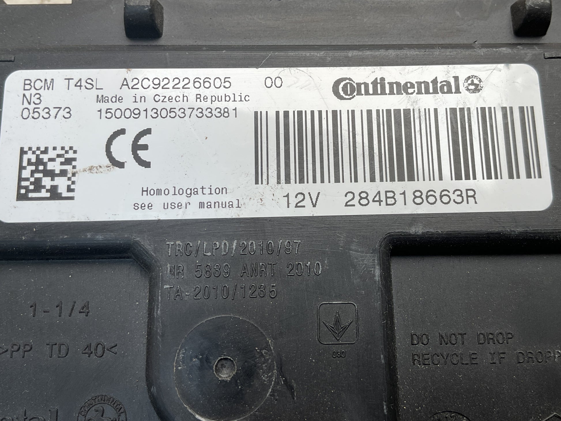 Modulo Confort Renault 284B18663R